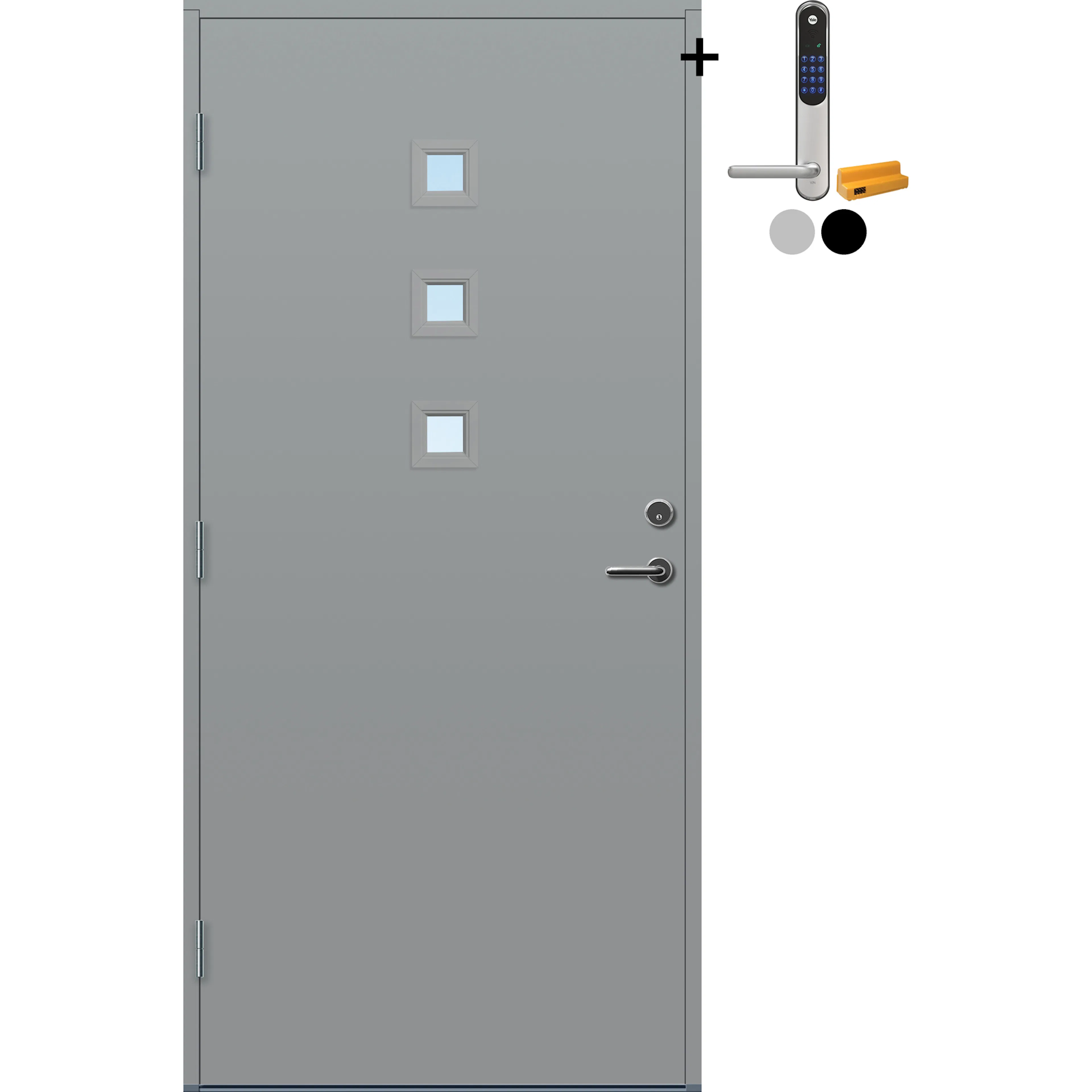 NCS S-3502-B, Lys Grå