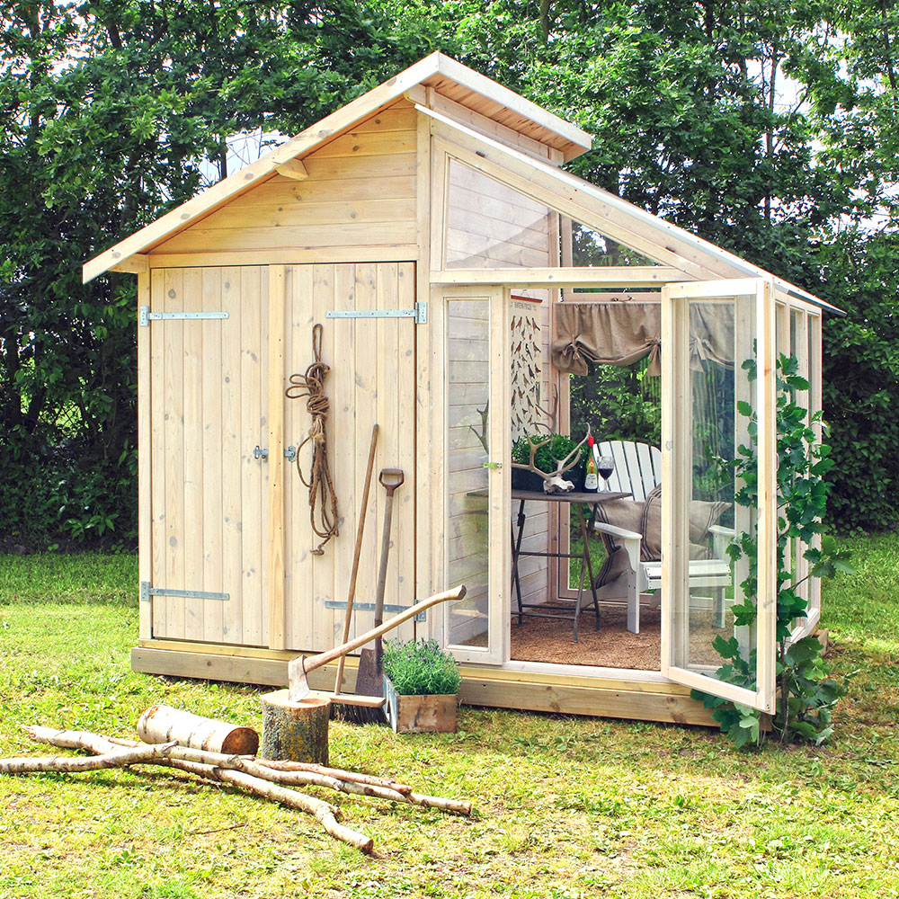 Drivhus PLUS Med Lagringplass 6,6 m2