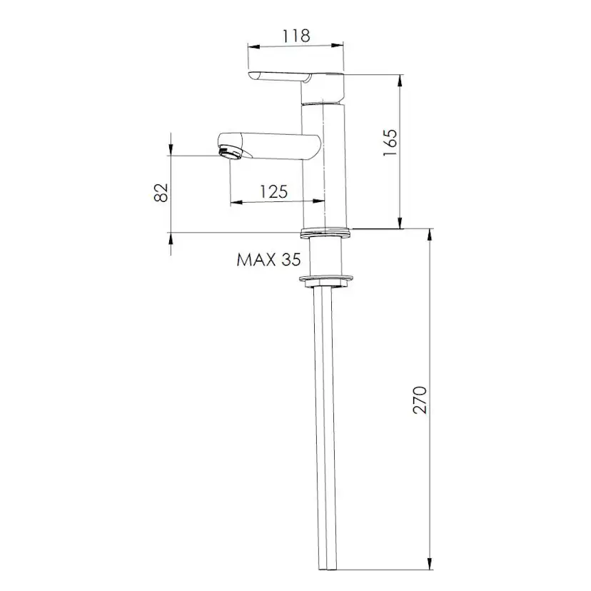 Servantbatteri Mariani Noir NO393