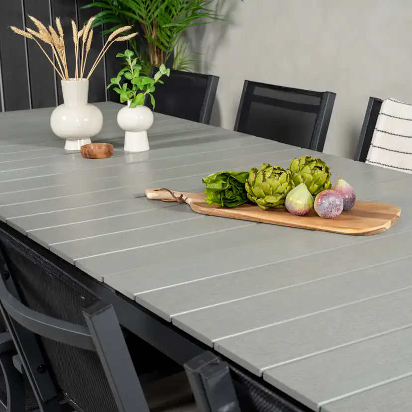 Spisegruppe Venture Home Lova 224/324 med 10 Copacabana Lenestoler