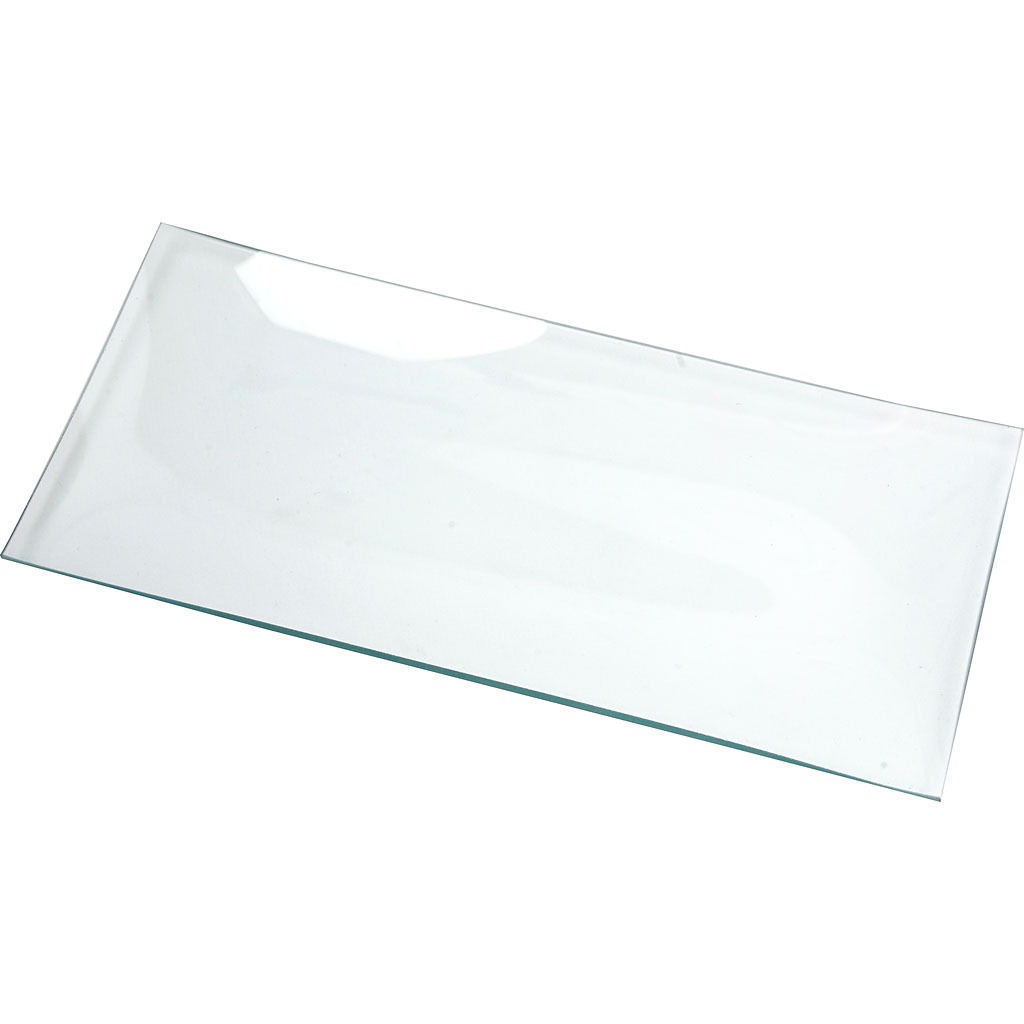 Glassfat Creativ Company Str 27x13 cm 12 stk/1 Pk