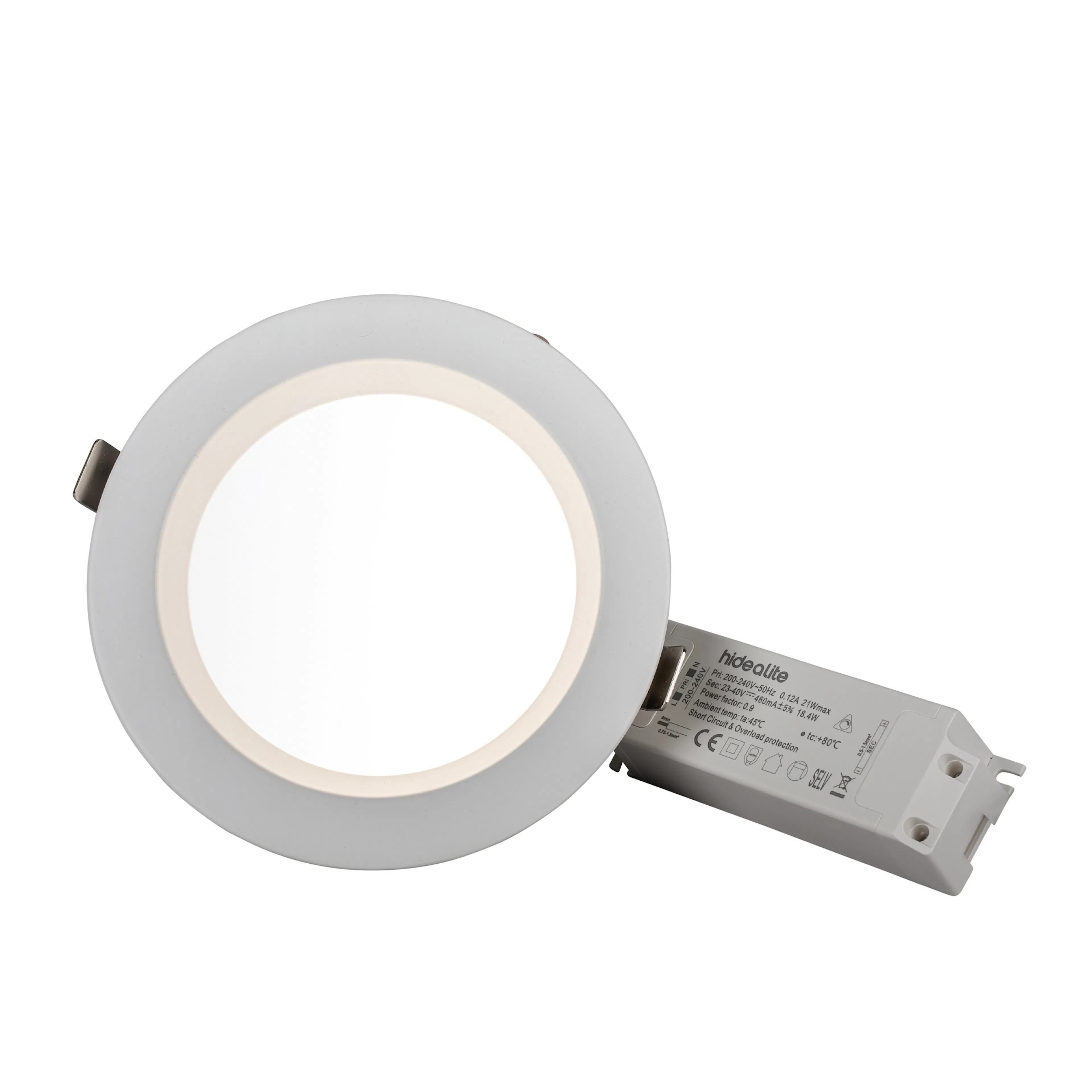 Downlight Hide-a-lite Plano Basic Hvit
