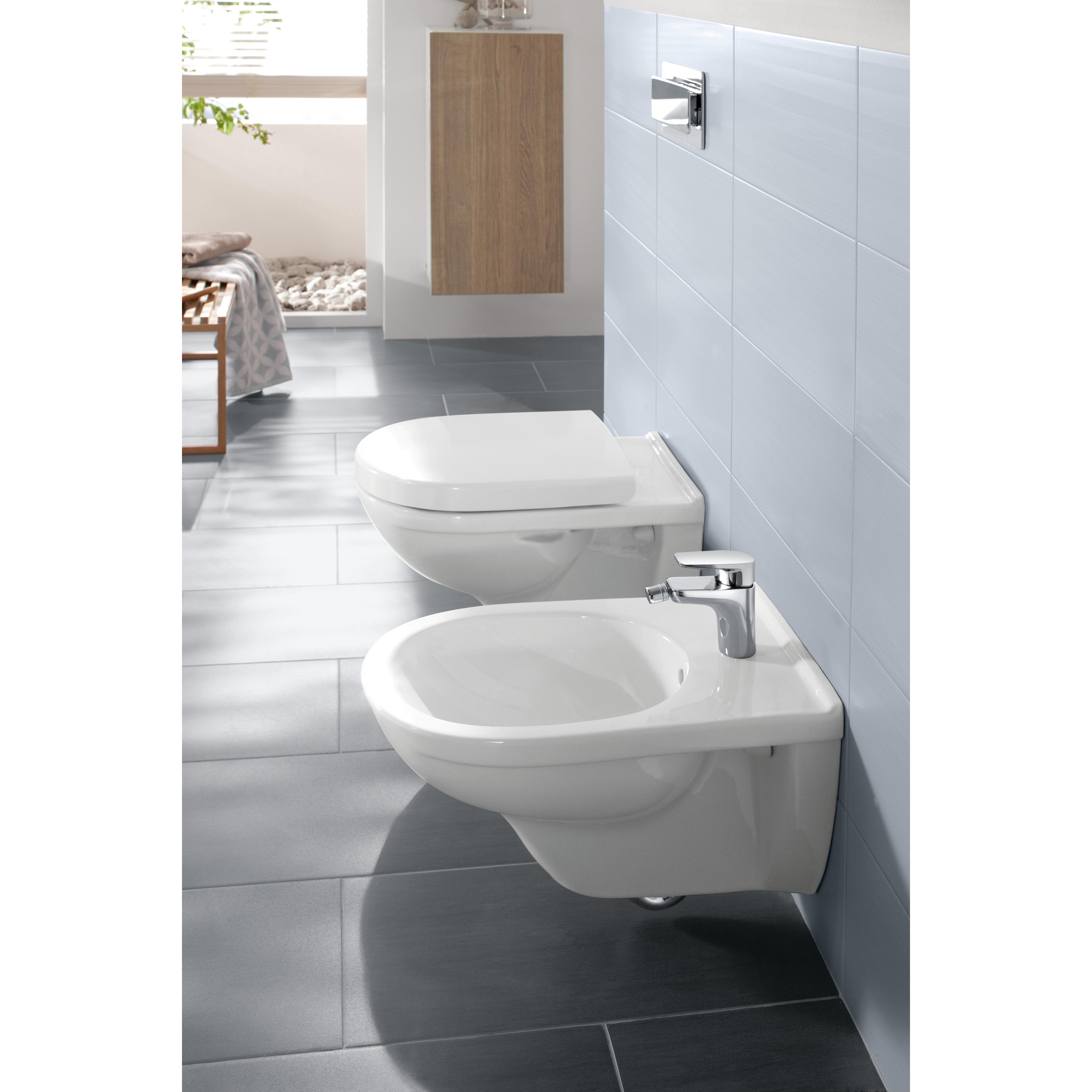 Vägghängd Toalettstol Villeroy & Boch O.novo Kantig