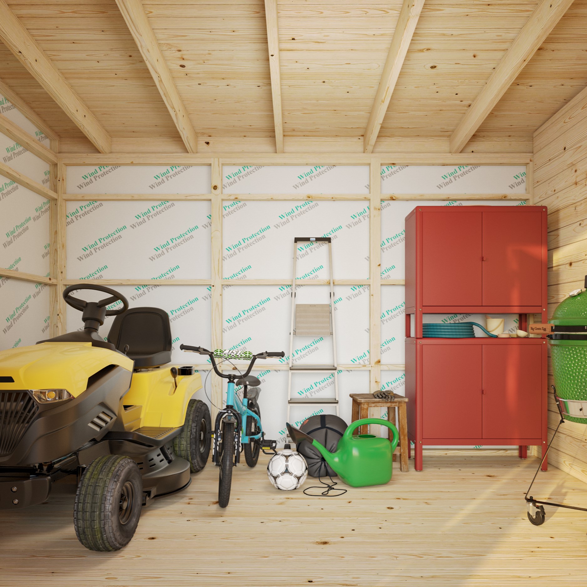 Redskapsbod Palmako Kalle 16,9 m2
