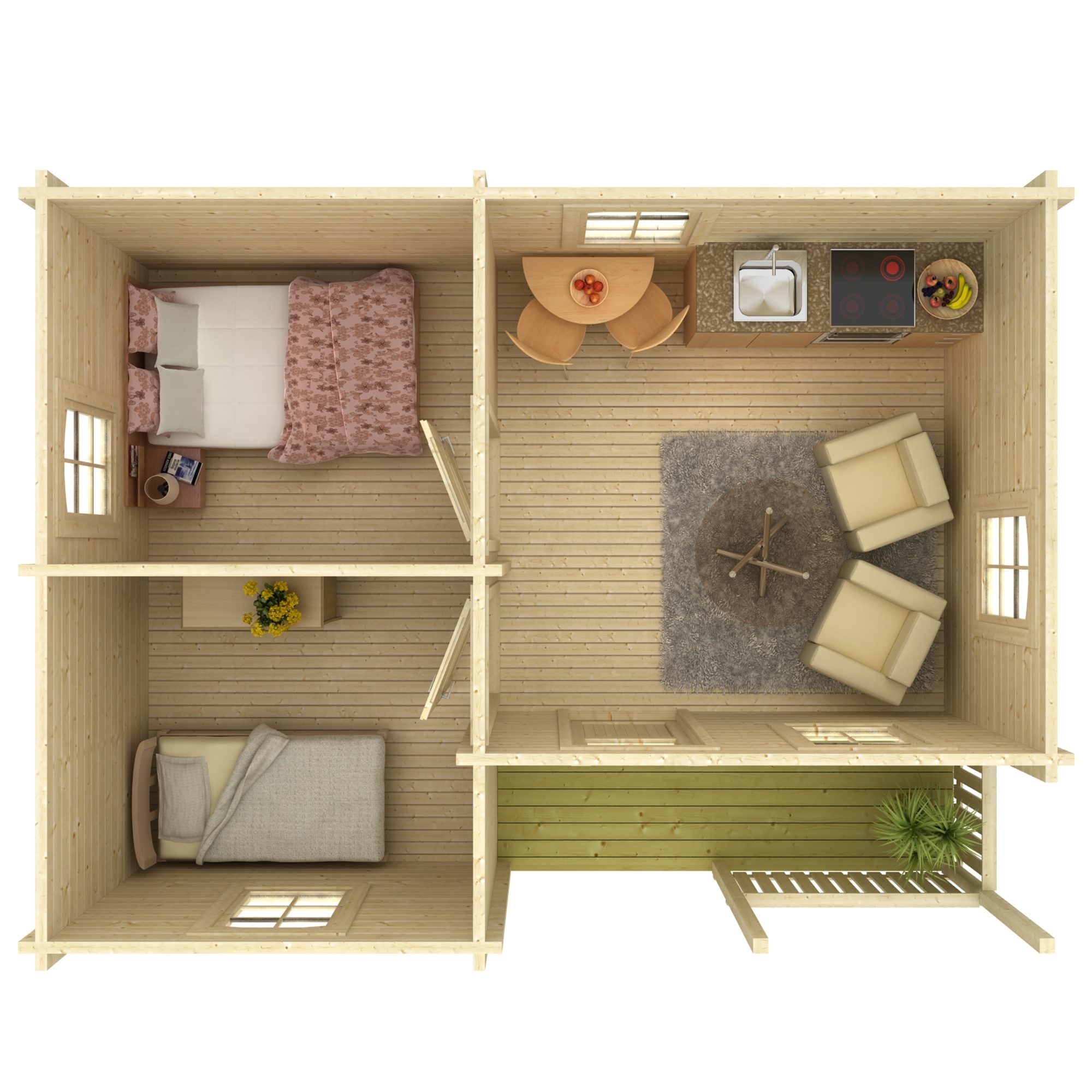 Anneks Palmako Sandra 21,5+3,7 m2