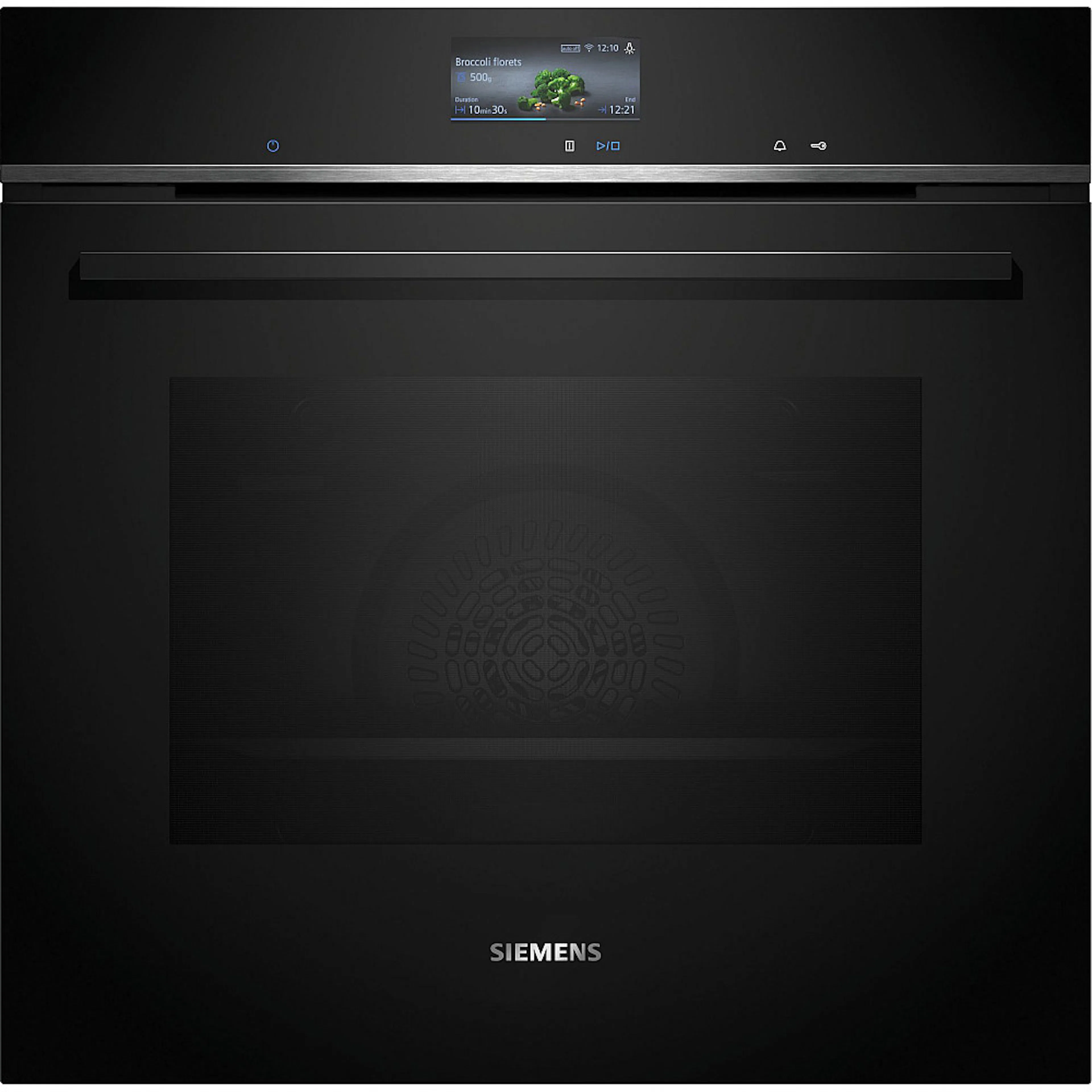 Innbyggingsovn Siemens iQ700 HB776G3B2S Sort med Smart Oppkobling