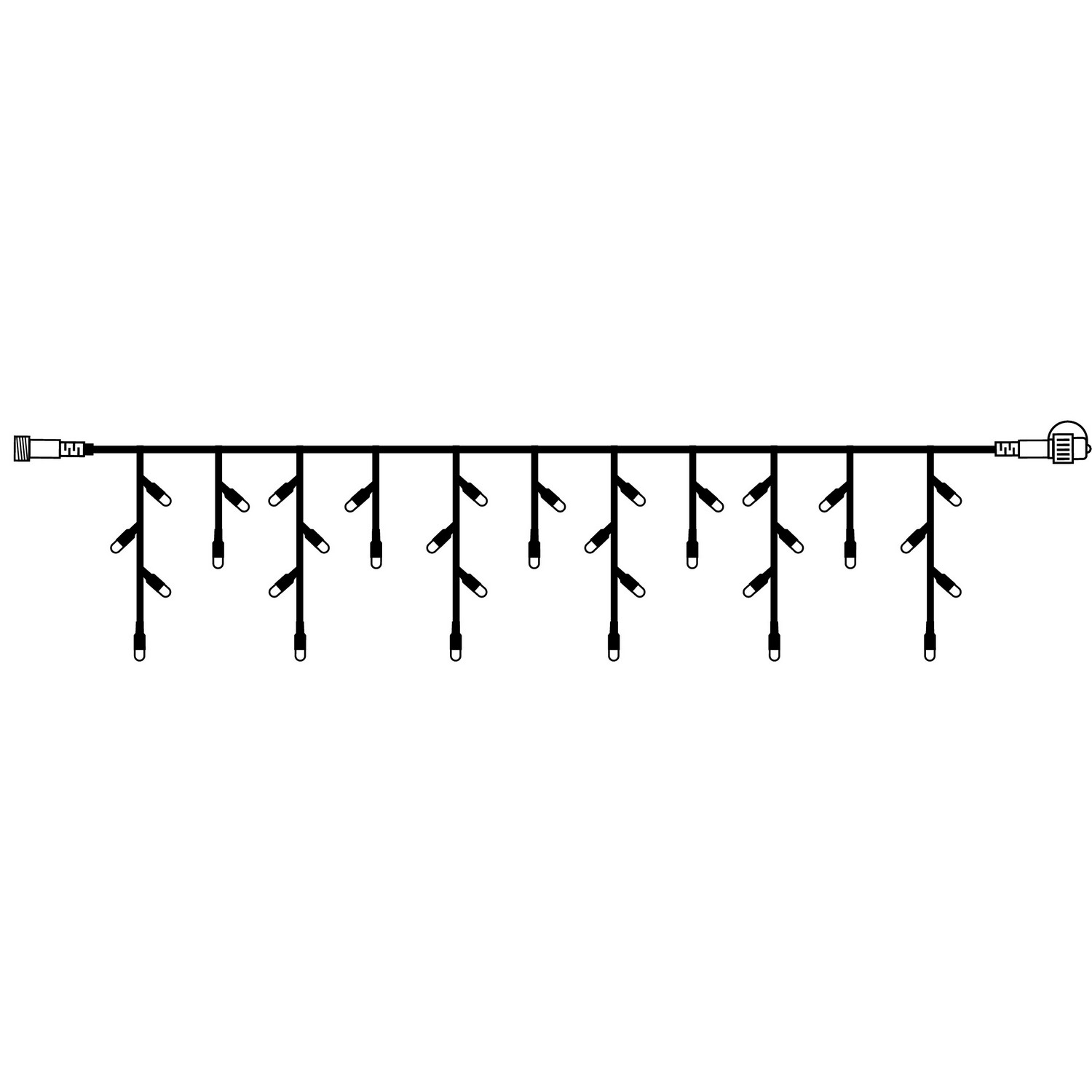 Istappsslinga Extra System LED 50L Varmhvit