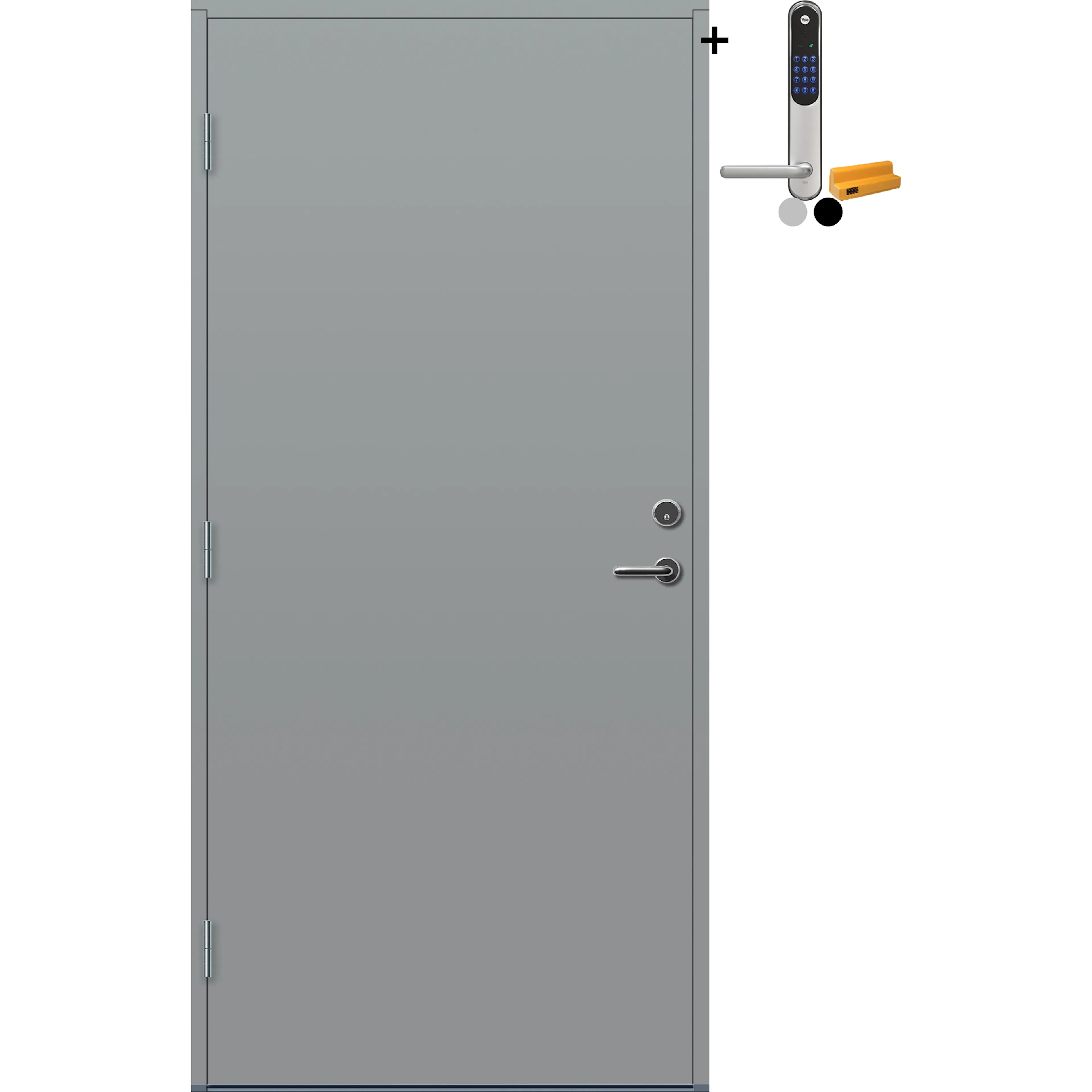 NCS S-3502-B, Lys Grå