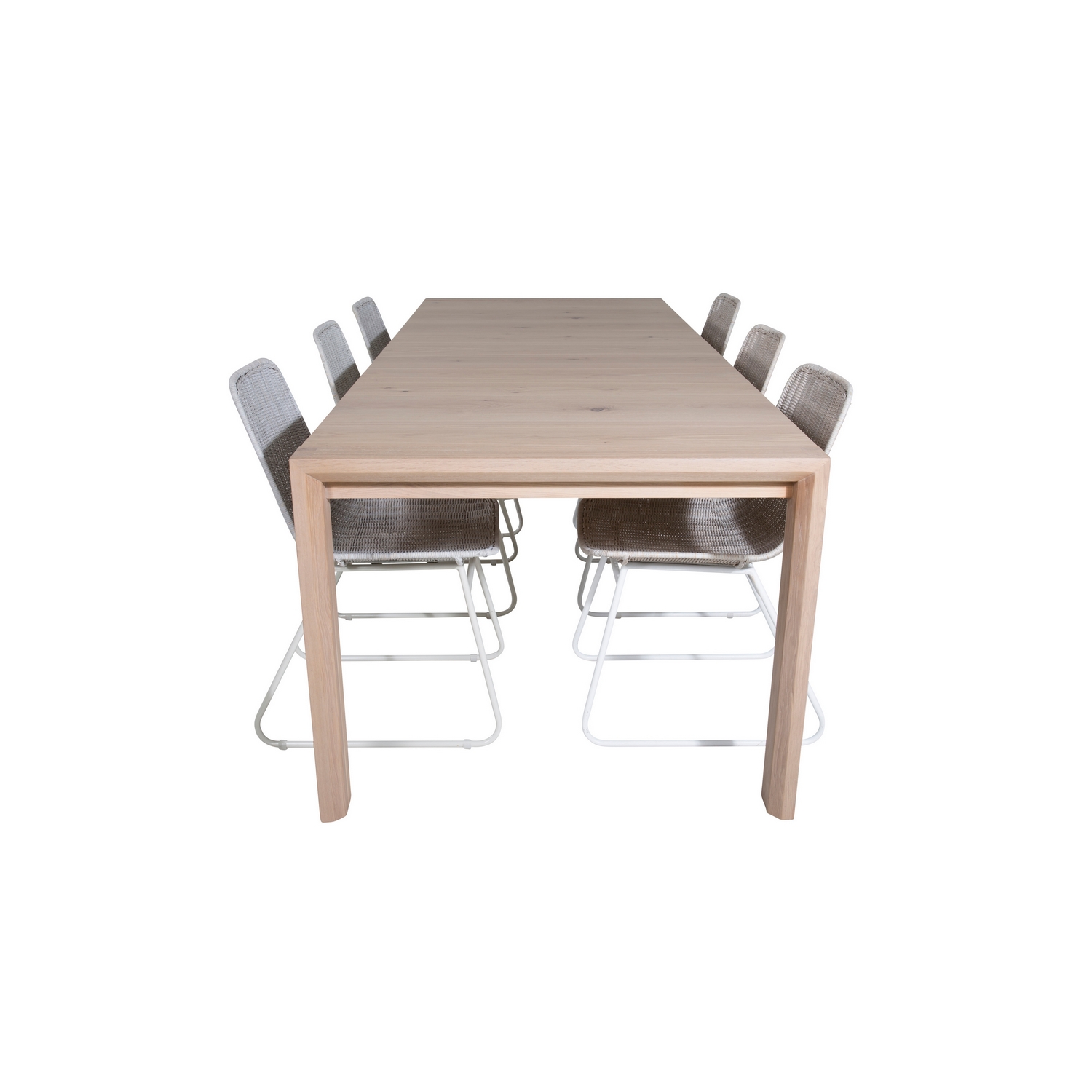 Spisegruppe Venture Home Shy med 6 Cornelia Spisestoler