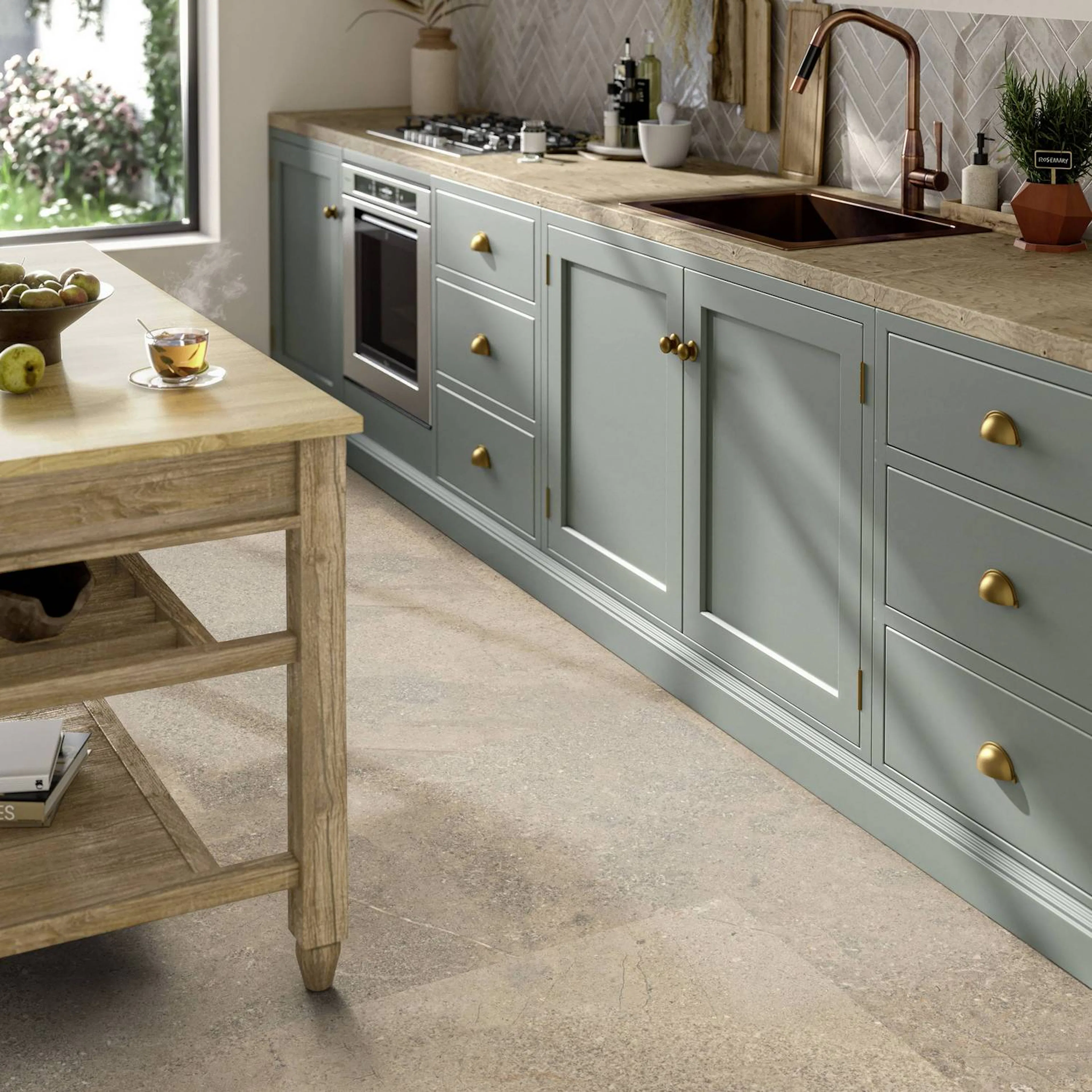 Vinylgulv Tarkett iD Inspiration 55  Sediment Beige
