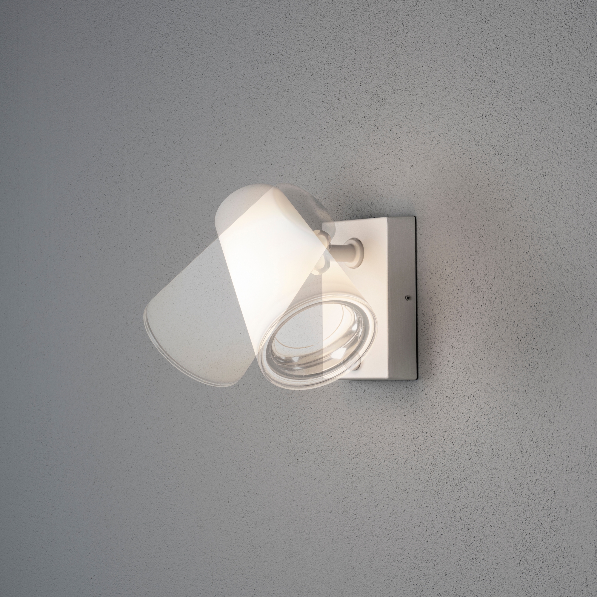 Vegglampe Gnosjö Konstsmide Fano E27 Justerbart Lys