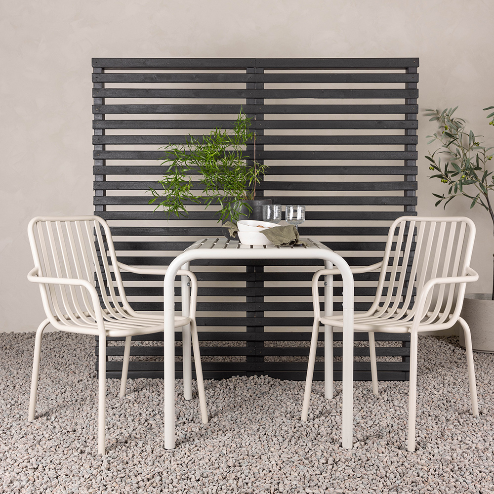 Cafégruppe Venture Home Borneo Bord med 2 Peking Stoler