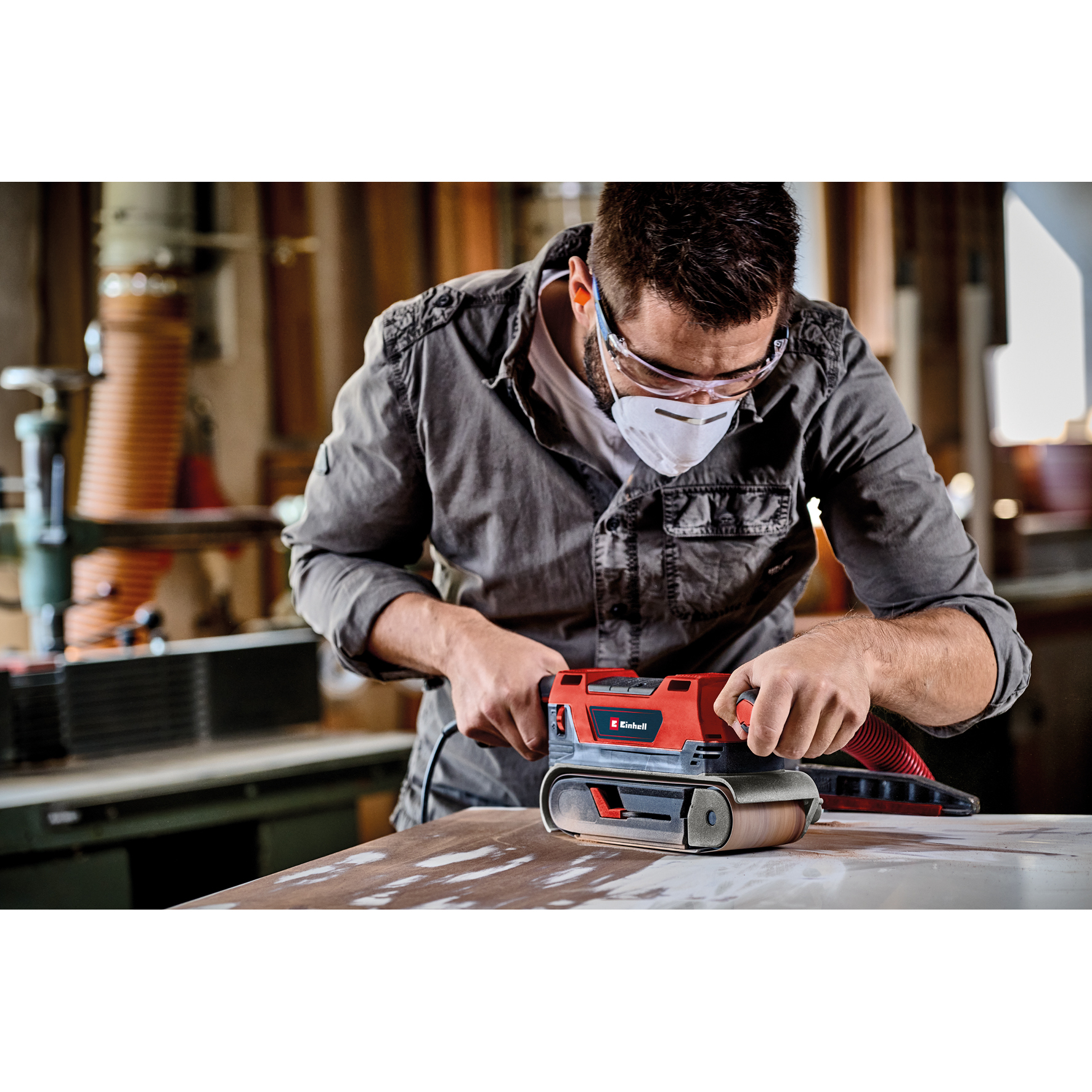 Båndsliper Einhell TE-BS 850 E