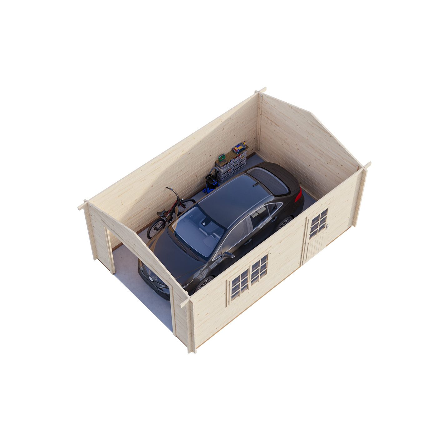 Garasje Palmako Roger 19,0 m2 uten Port