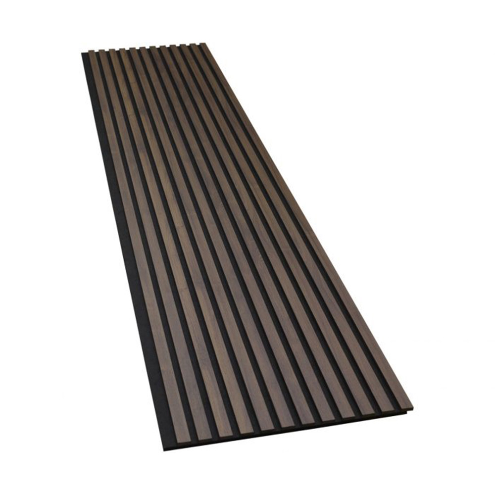 Akustikkpanel Lundbergs Kastanje 2780x615x20 12 Lameller