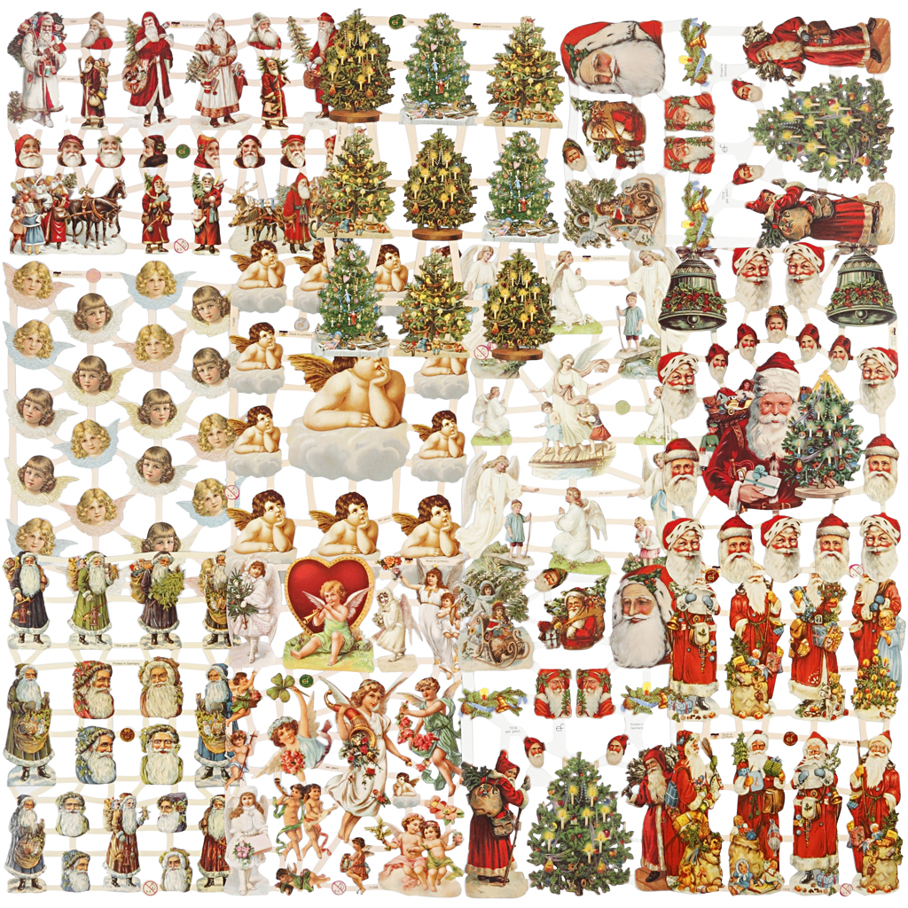 Glansbilder Creativ Company Jul 165x235 cm 30 Ark/1 Pk