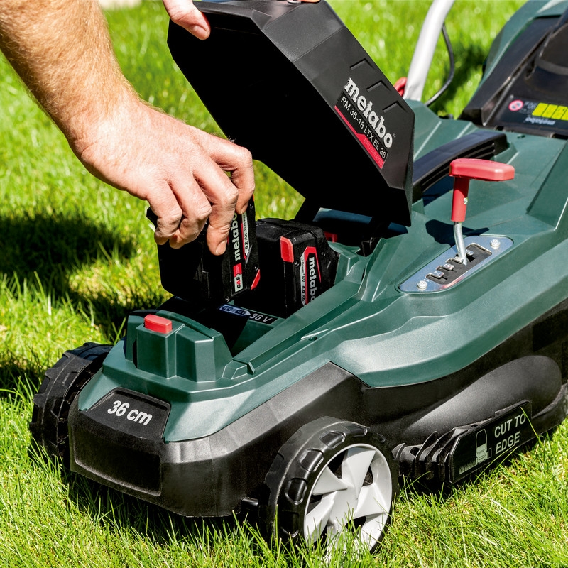 Gressklipper Metabo RM 36-18 LTX BL 36 Uten Batteri