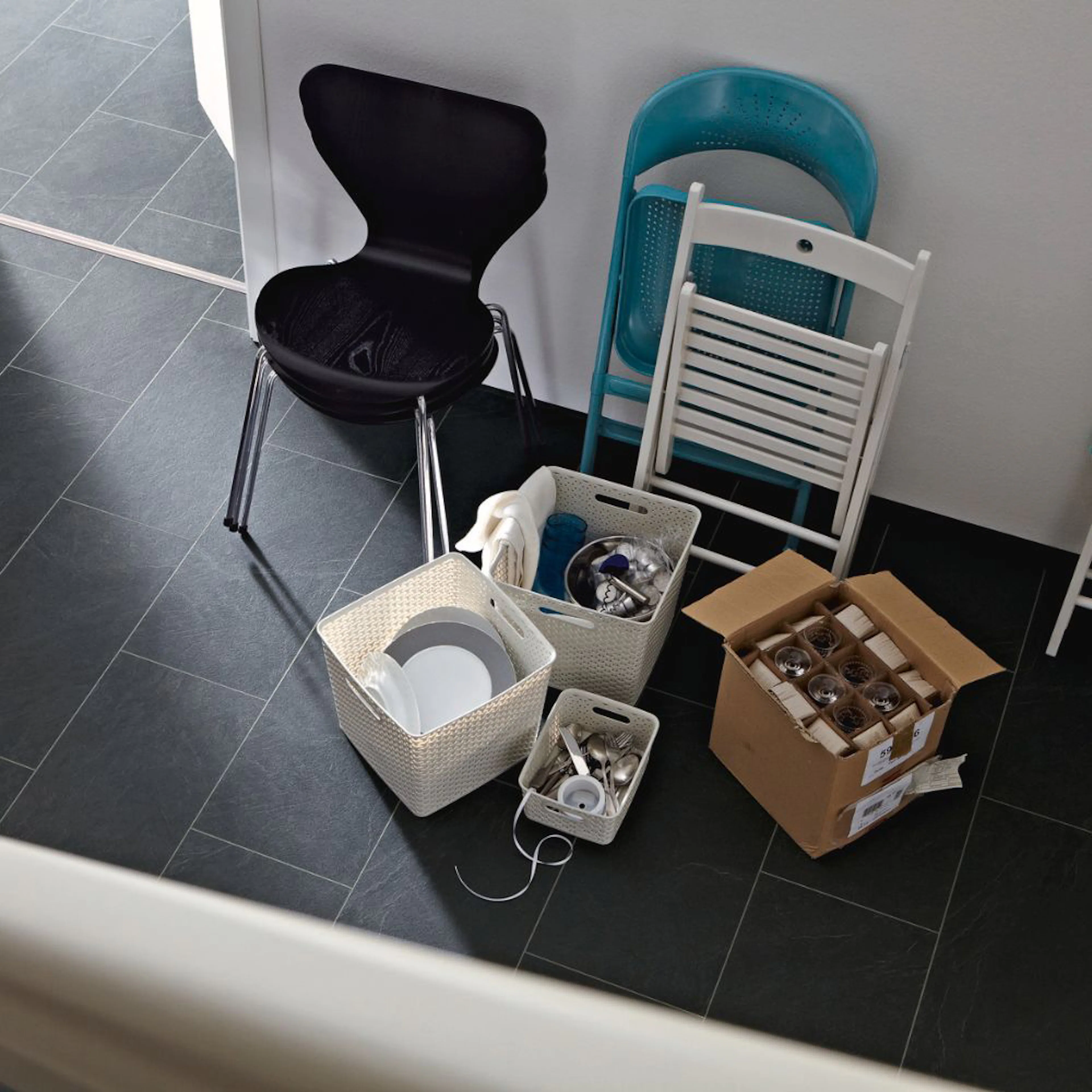 Laminatgolv MeisterDesign. laminate LB 150 Slate anthracite 06137