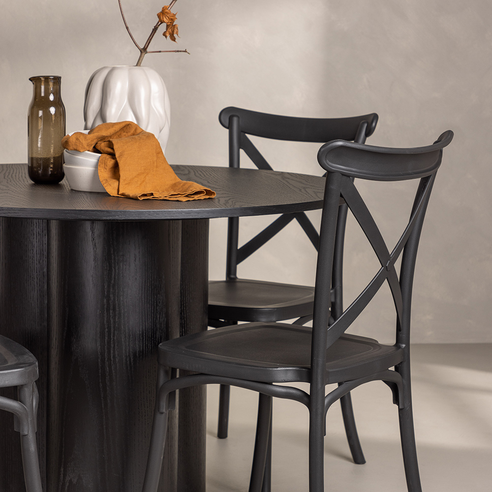 Spisegruppe Venture Home Olivia med 4 Crosett Stoler