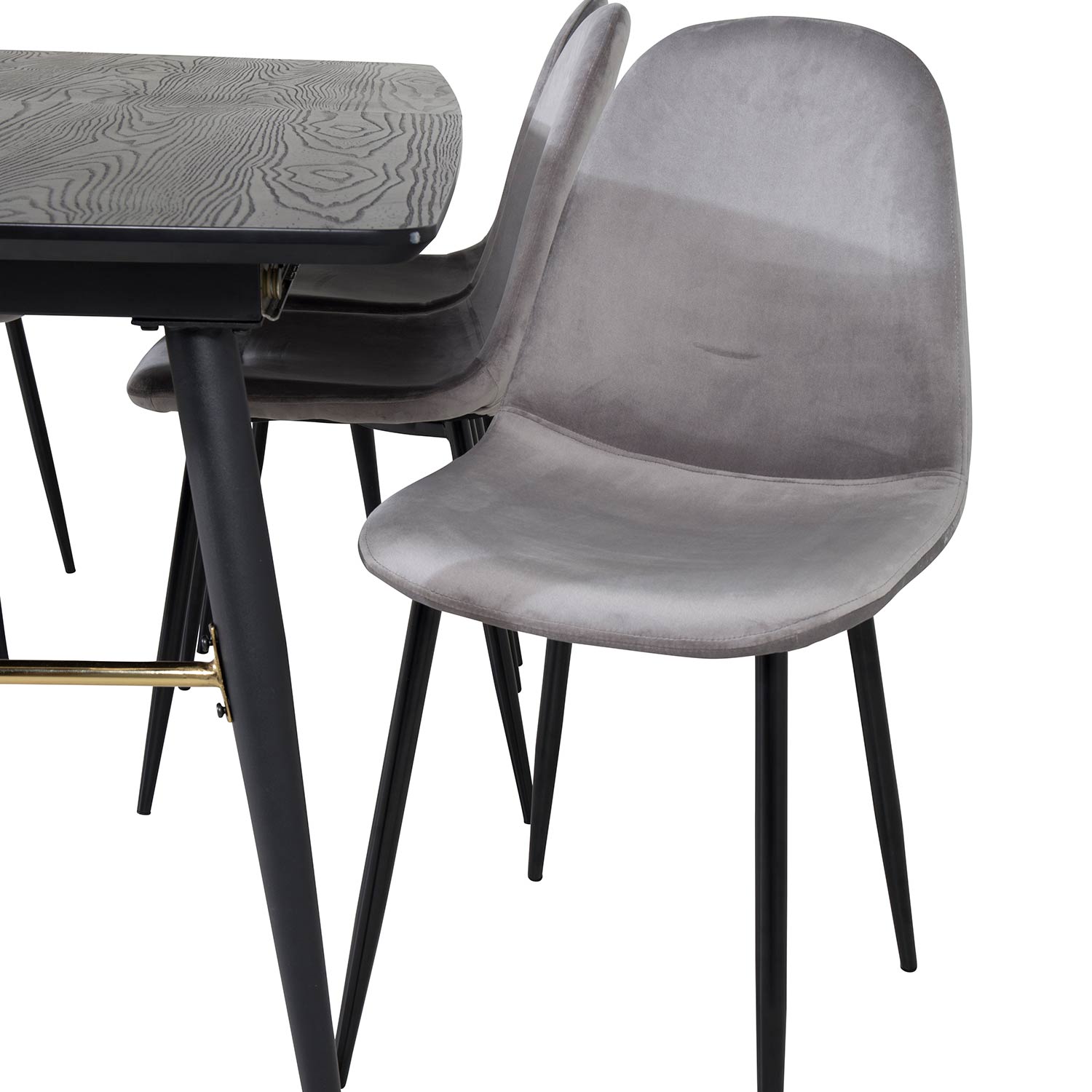 Spisegruppe Venture Home Gold med 6 Polar Stoler