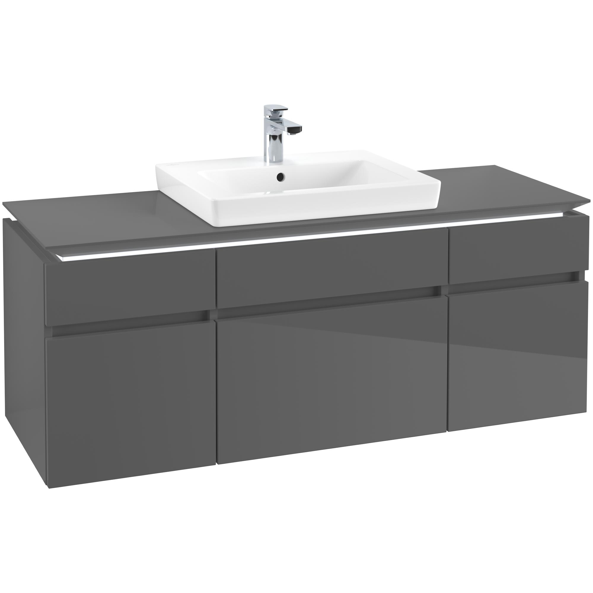 Tvättställsskåp Villeroy & Boch Legato med 5 Lådor för Tvättställ