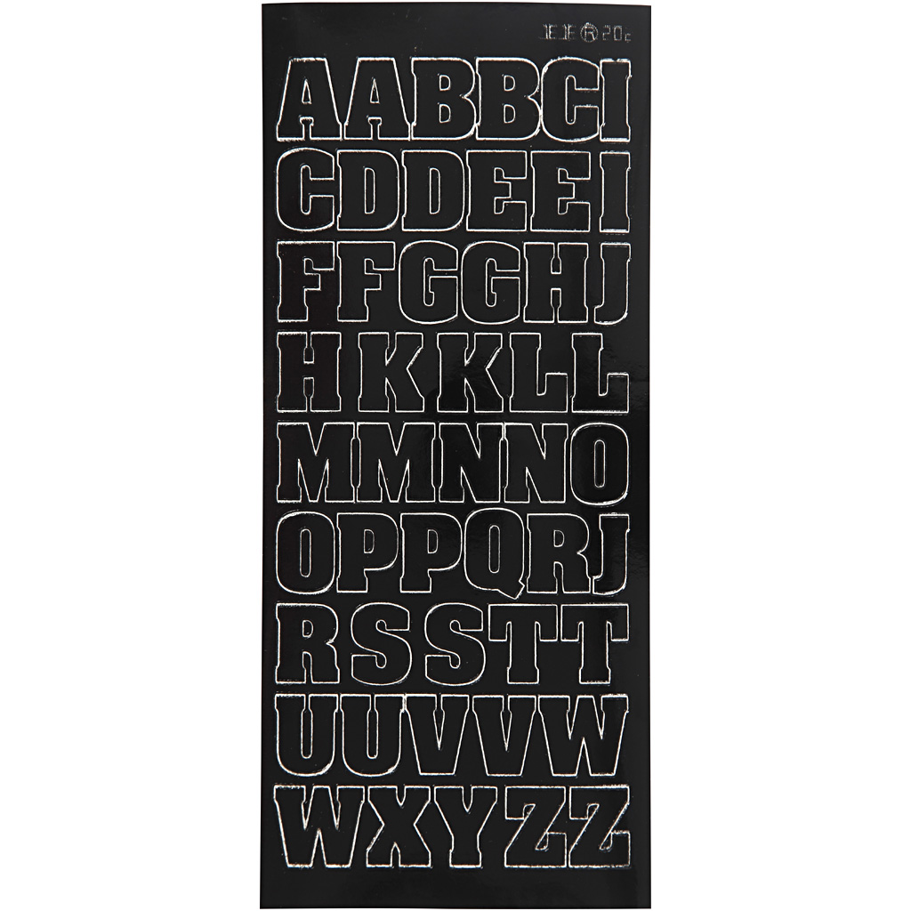 Stickers Creativ Company Store Bokstaver 10X23 cm