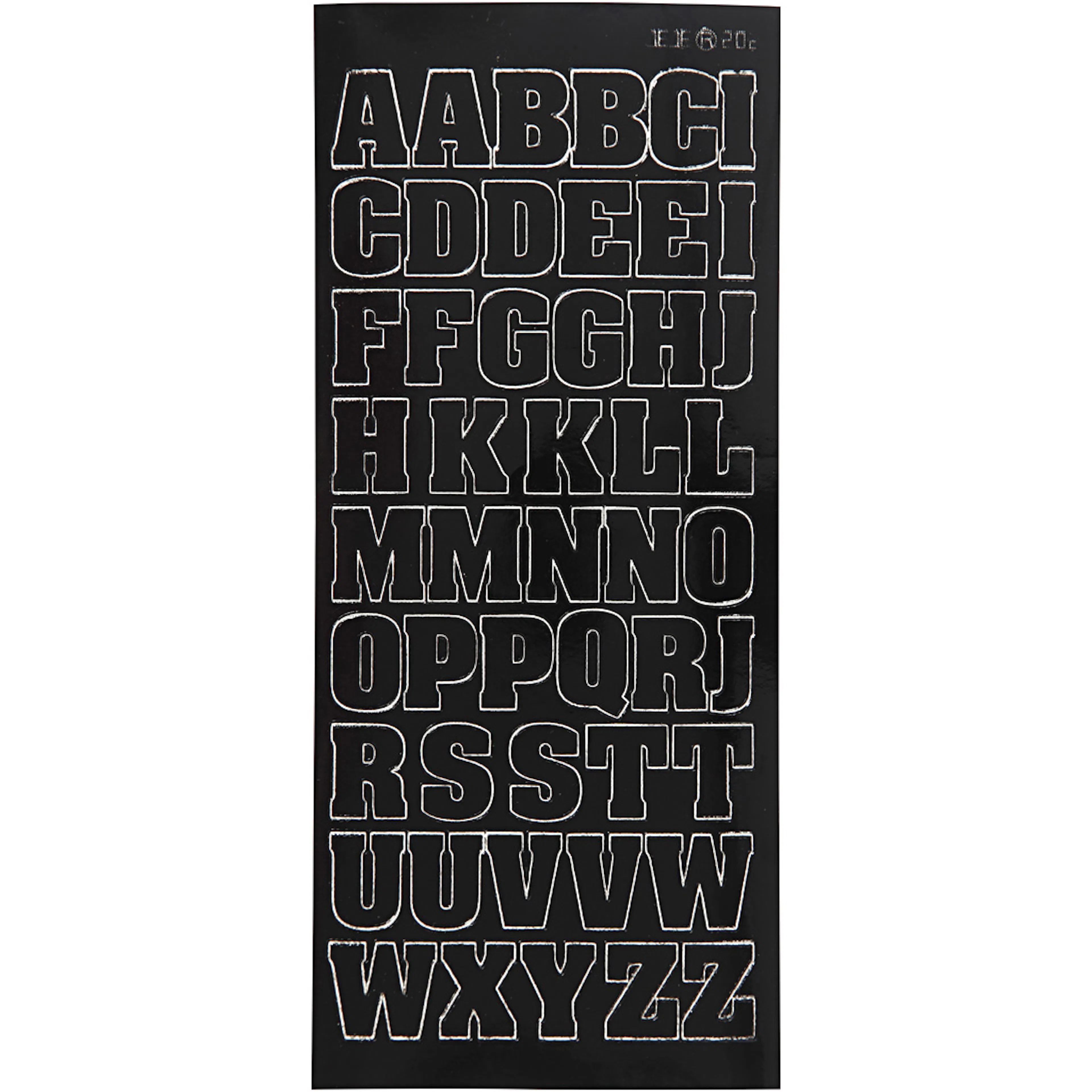 Stickers Creativ Company Store Bokstaver 10X23 cm