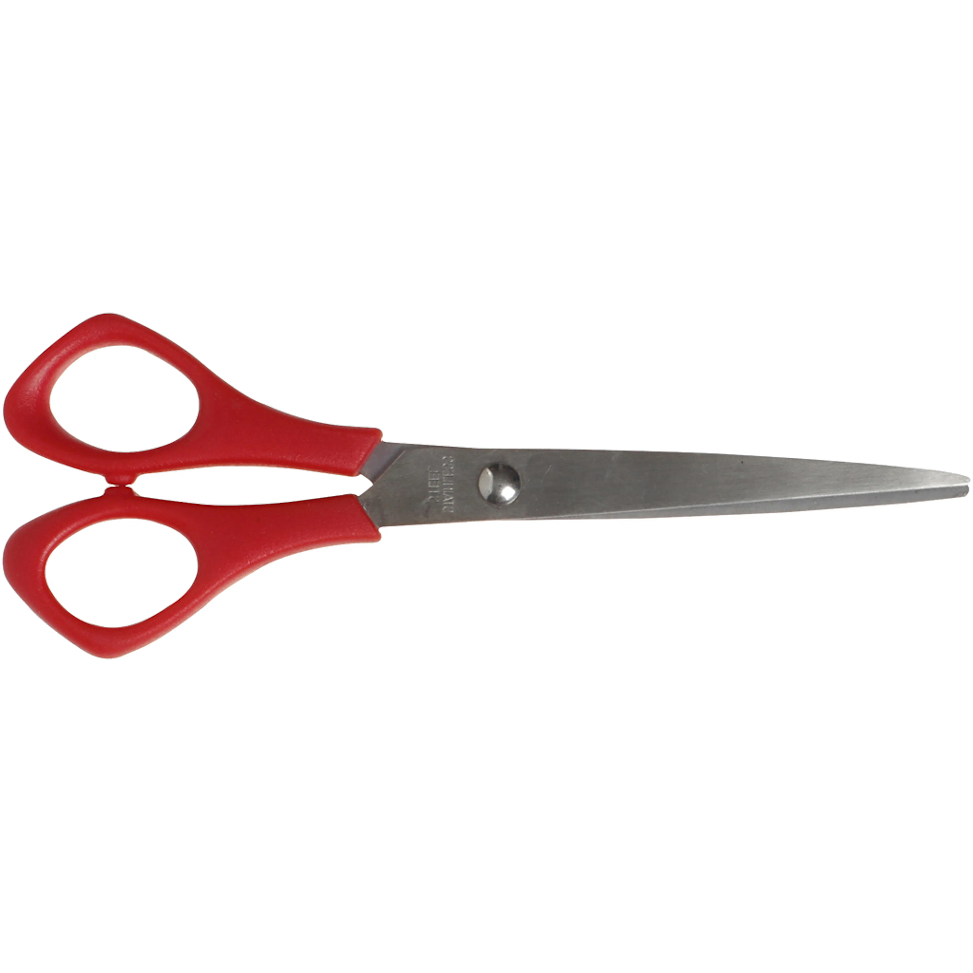 Skolesaks Creativ Company L  16 cm Spiss Venstre Rød 1 Stk