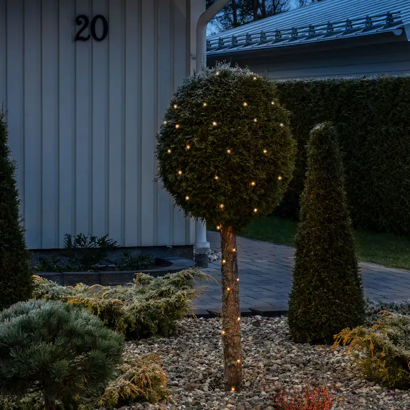 Lyslenke Gnosjö Konstsmide Amber Micro-LED 19,8 m