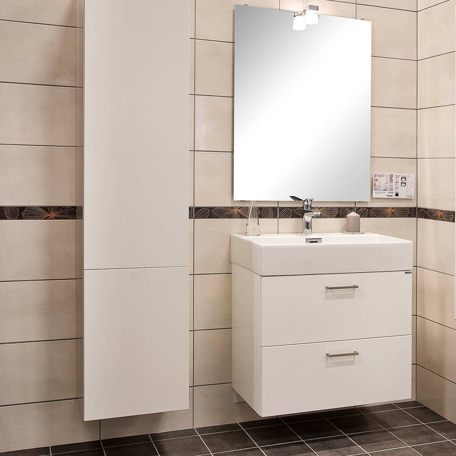 Flis Arredo Elvana Nero List Sort 5x40 cm
