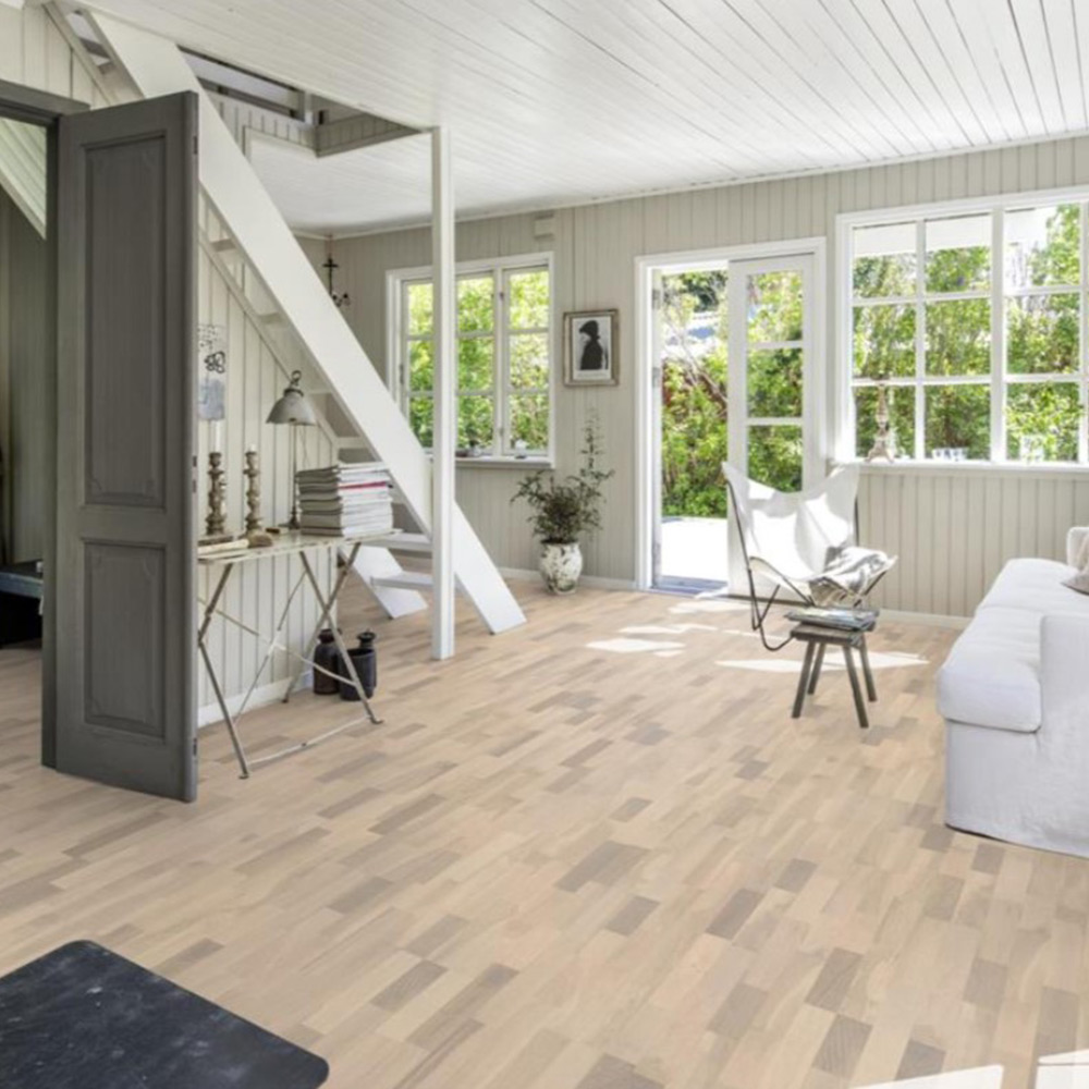 Parkettgolv Kährs Seed Mattlackad Ek 3-Stav