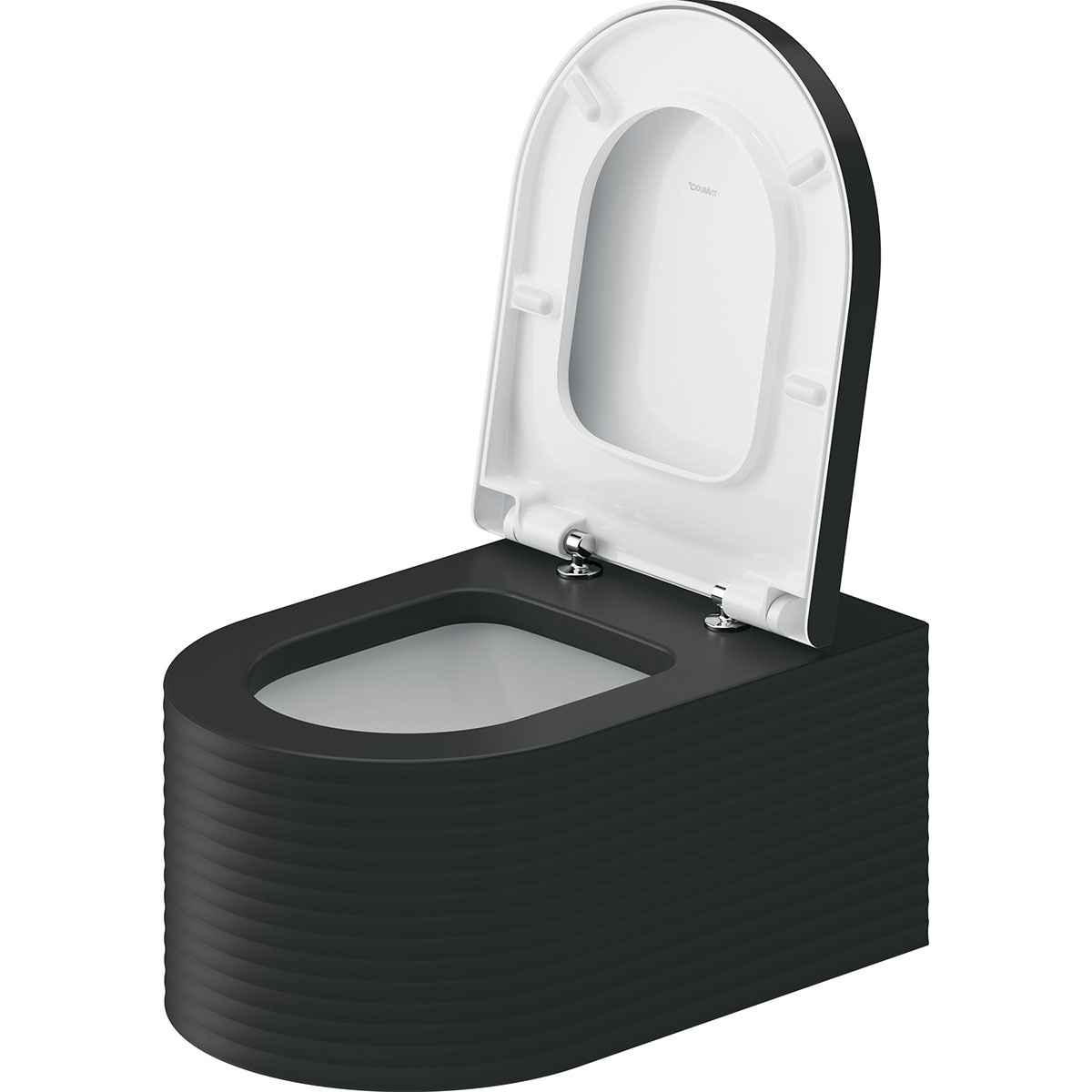 Vägghängd Toalettstol Duravit Millio Grooves