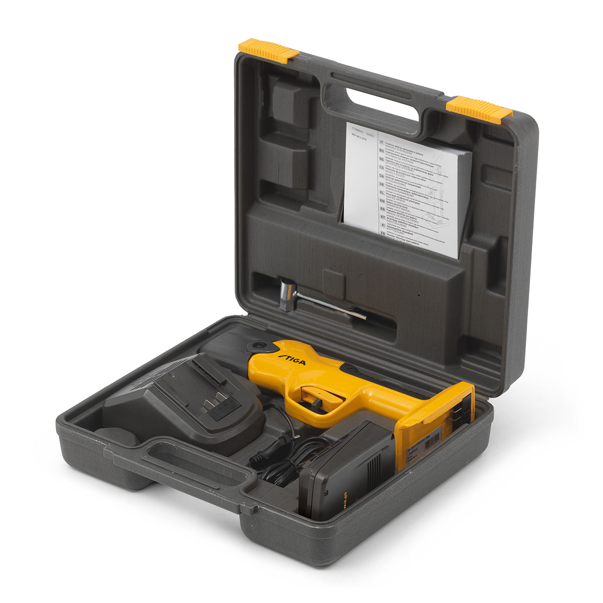 Grenkutter Stiga SC 100e med Batteri og Lader