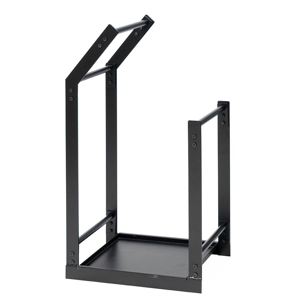 Vedstativ Skotte Garden Metall Sort