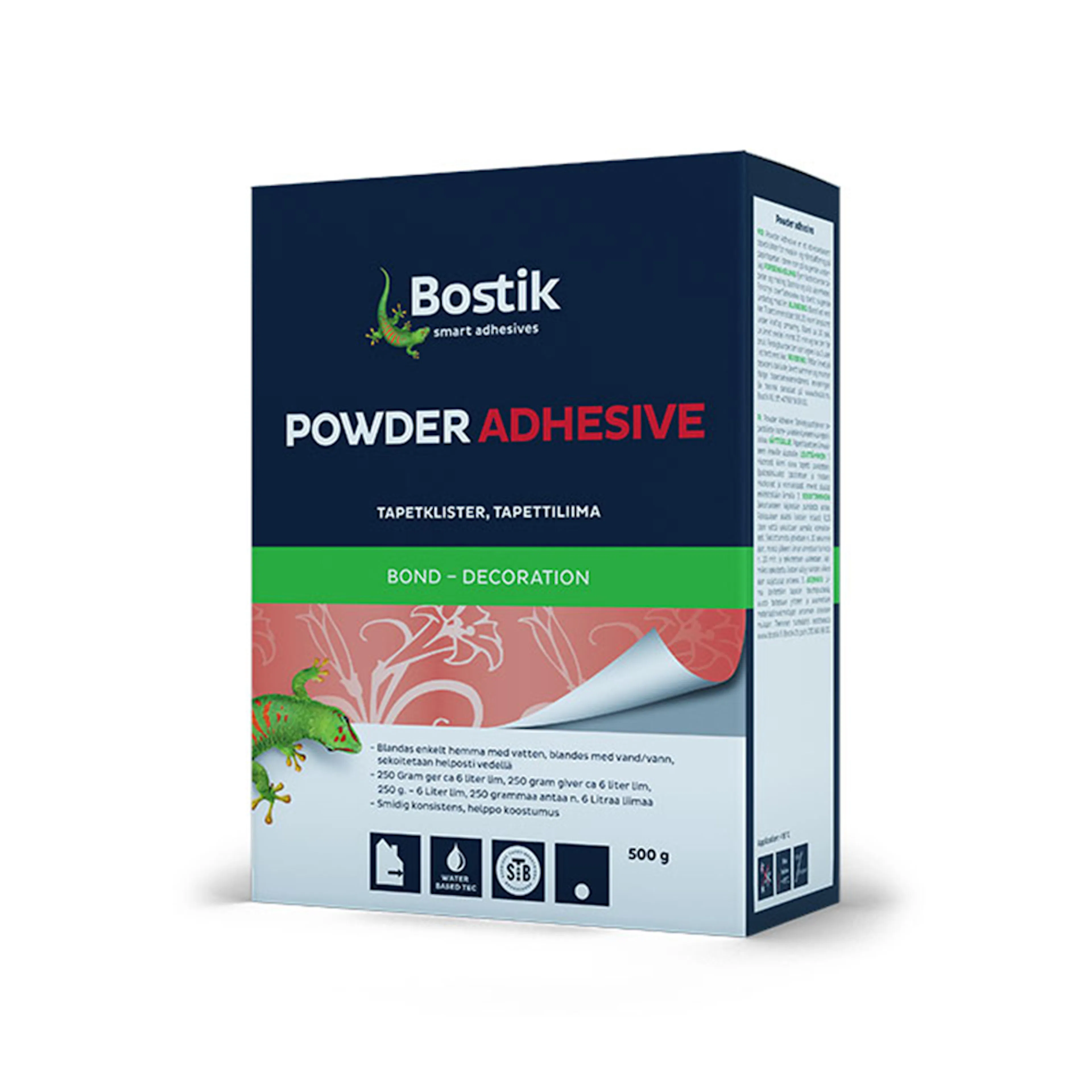BOSTIK Powder Adhesive / TAPETKLISTER T20 - 0,5kg 500 g