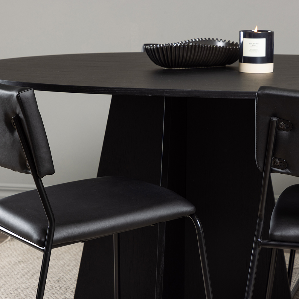 Spisegruppe Venture Home Bootcut Oval med 6 Kenth Stoler