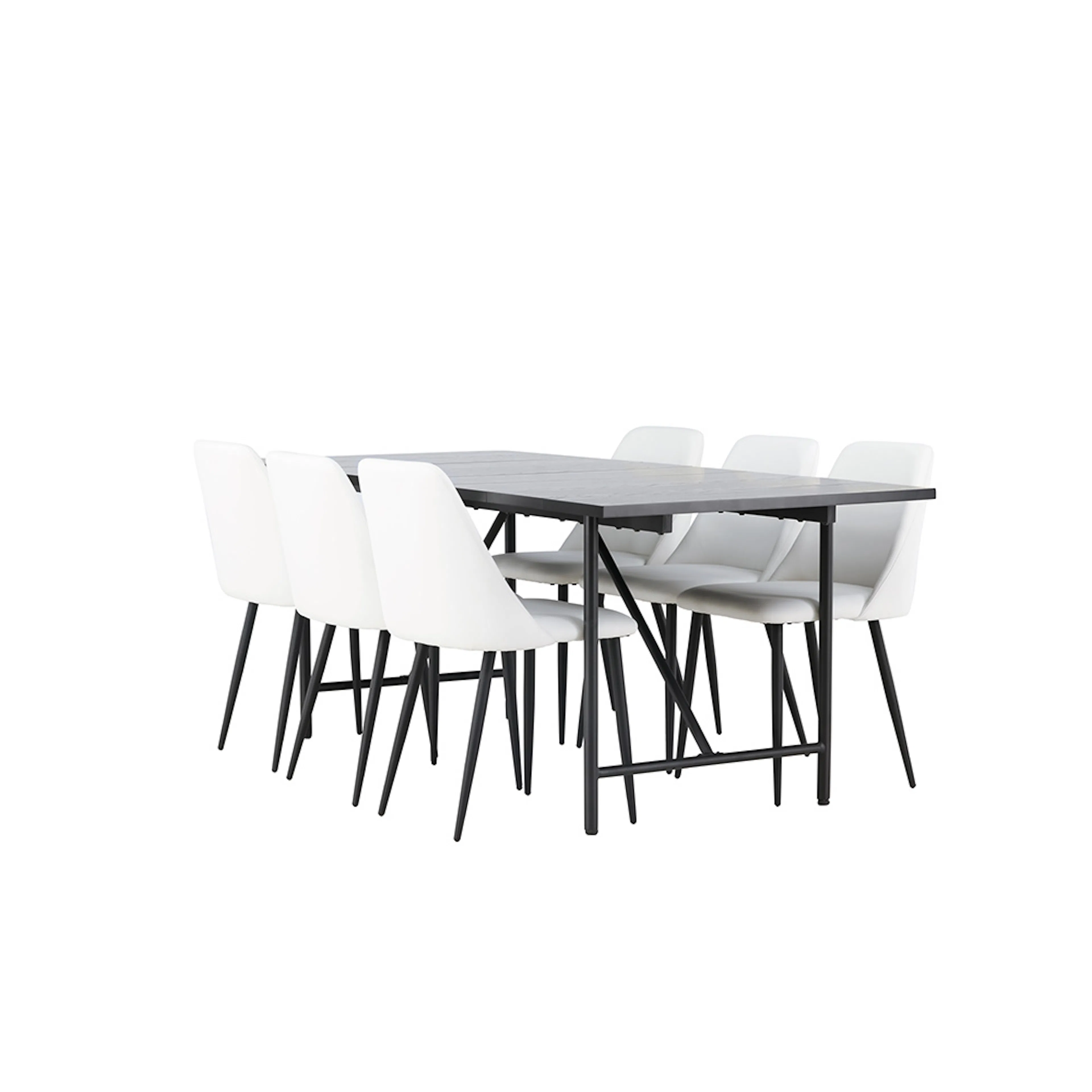 Spisegruppe Venture Home Astrid med 6 Night Stoler