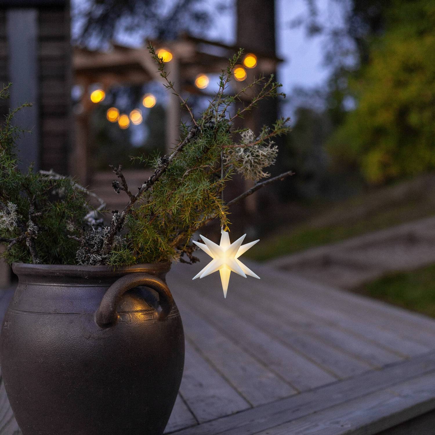 Mini Adventstjerne Star Trading Alice Moravian Star Batteridrevet