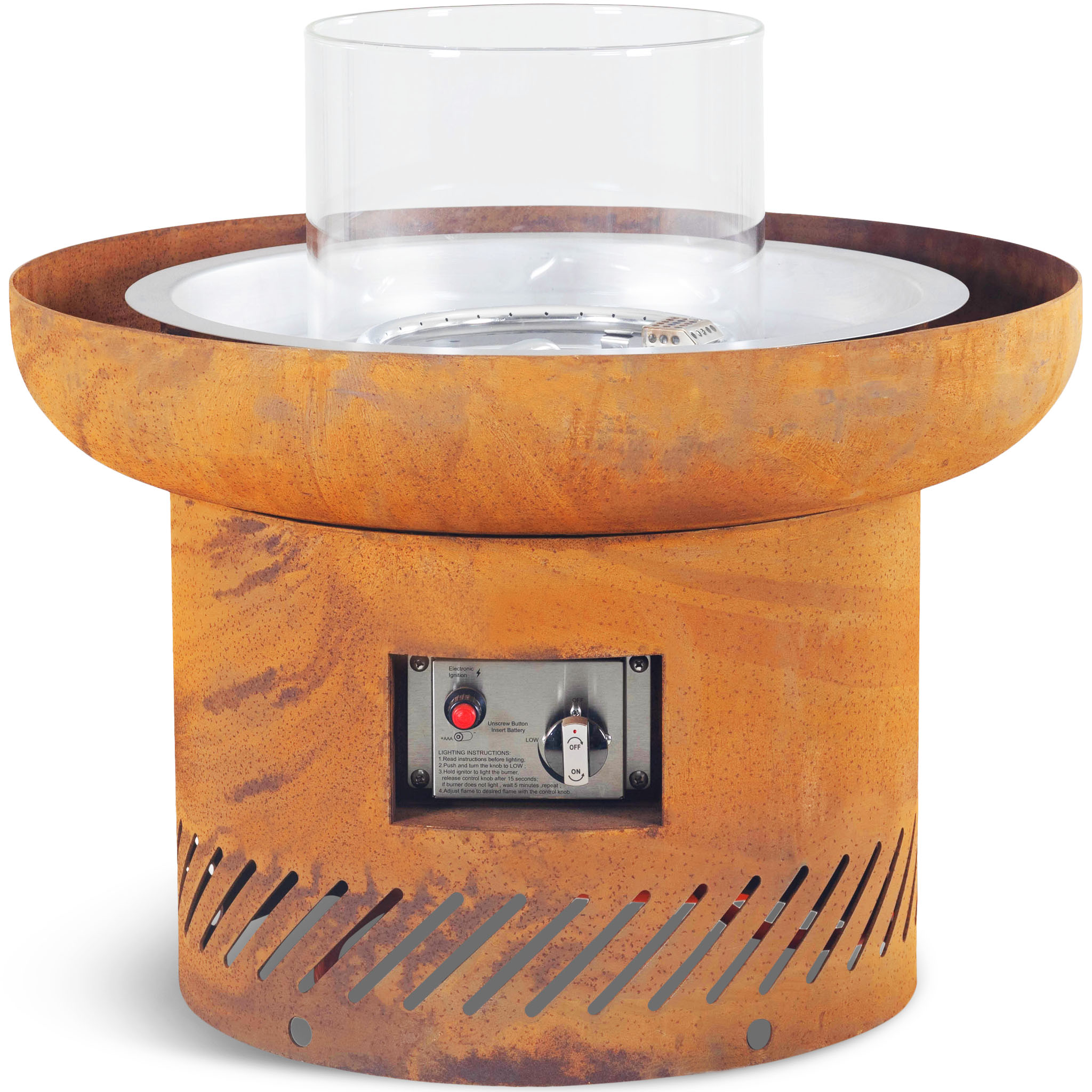 Gasspeis Lyfco Cortenstål Dorotea