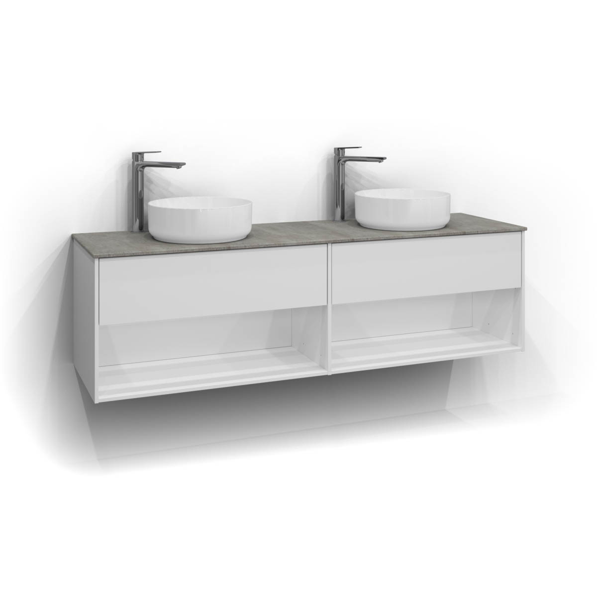 Bänkskiva Svedbergs Epos Keon Dubbel | badrum - badrumsmobler - tillbehor-badrumsmobler | KakelKungen