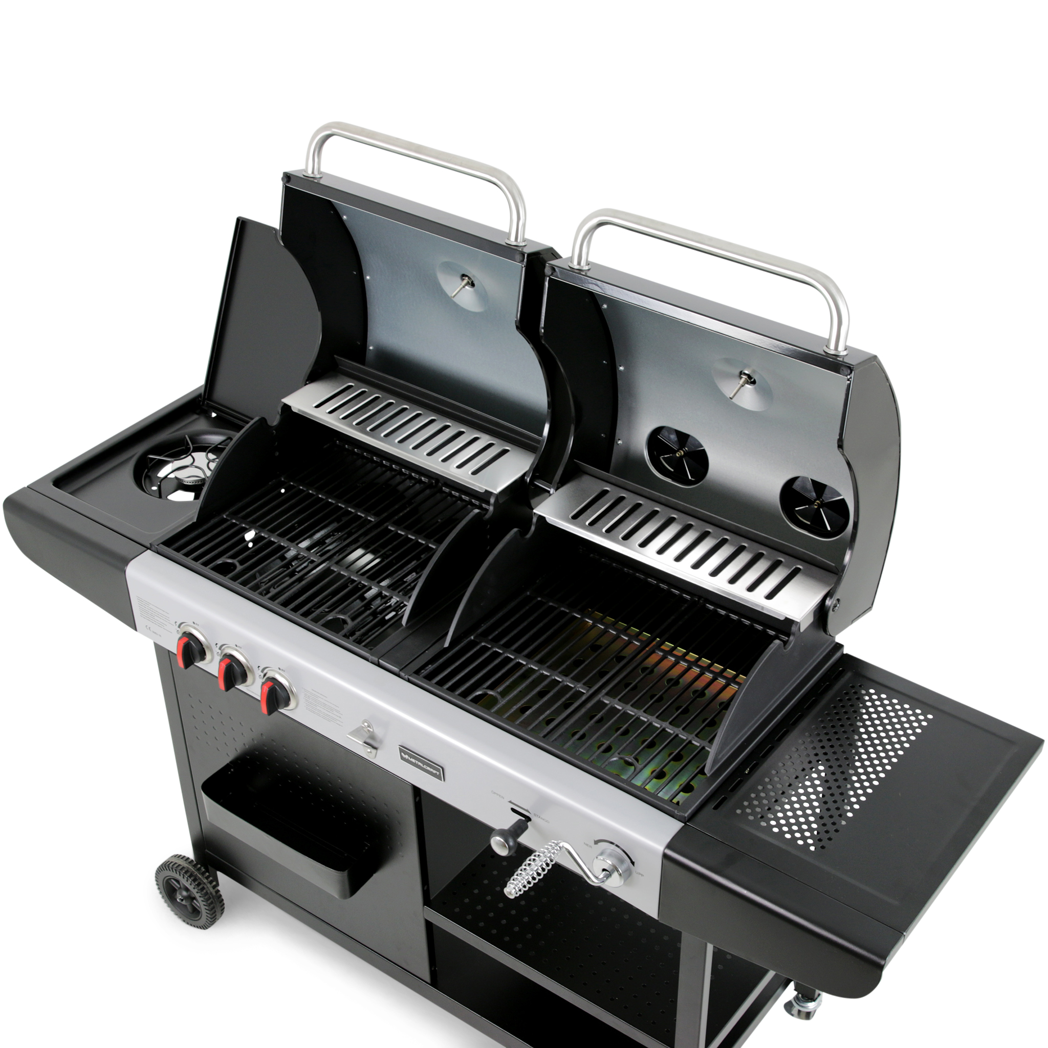 Gass/Kullgrill Metalcraft Kombinasjonsgrill Aurora
