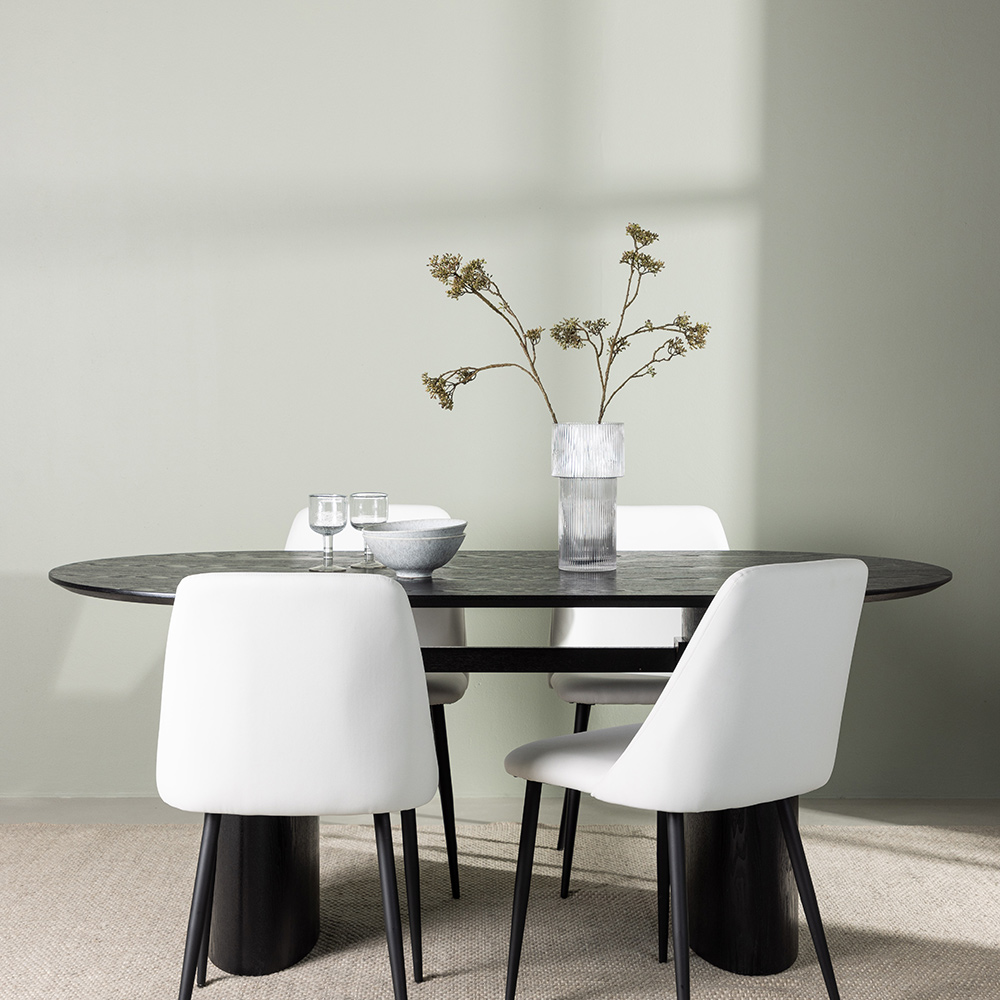 Spisegruppe Venture Home Isolde med 4 stk Night Stoler