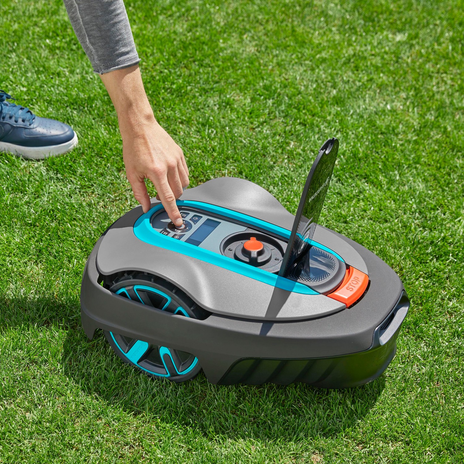 Robotgressklipper Smart Sileno City 600 Lona