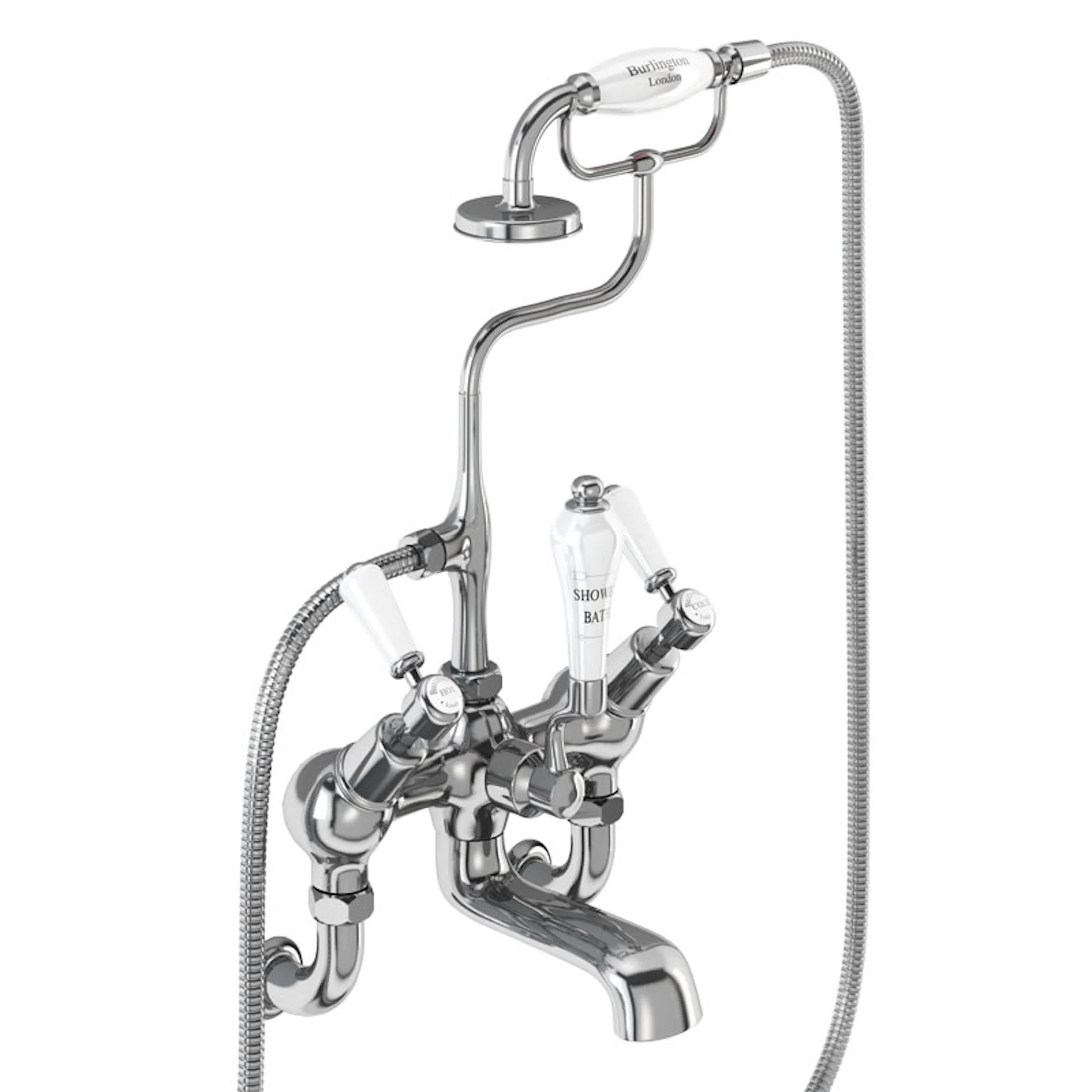Dusj- og Badekarbatteri Burlington CL21 Kensington