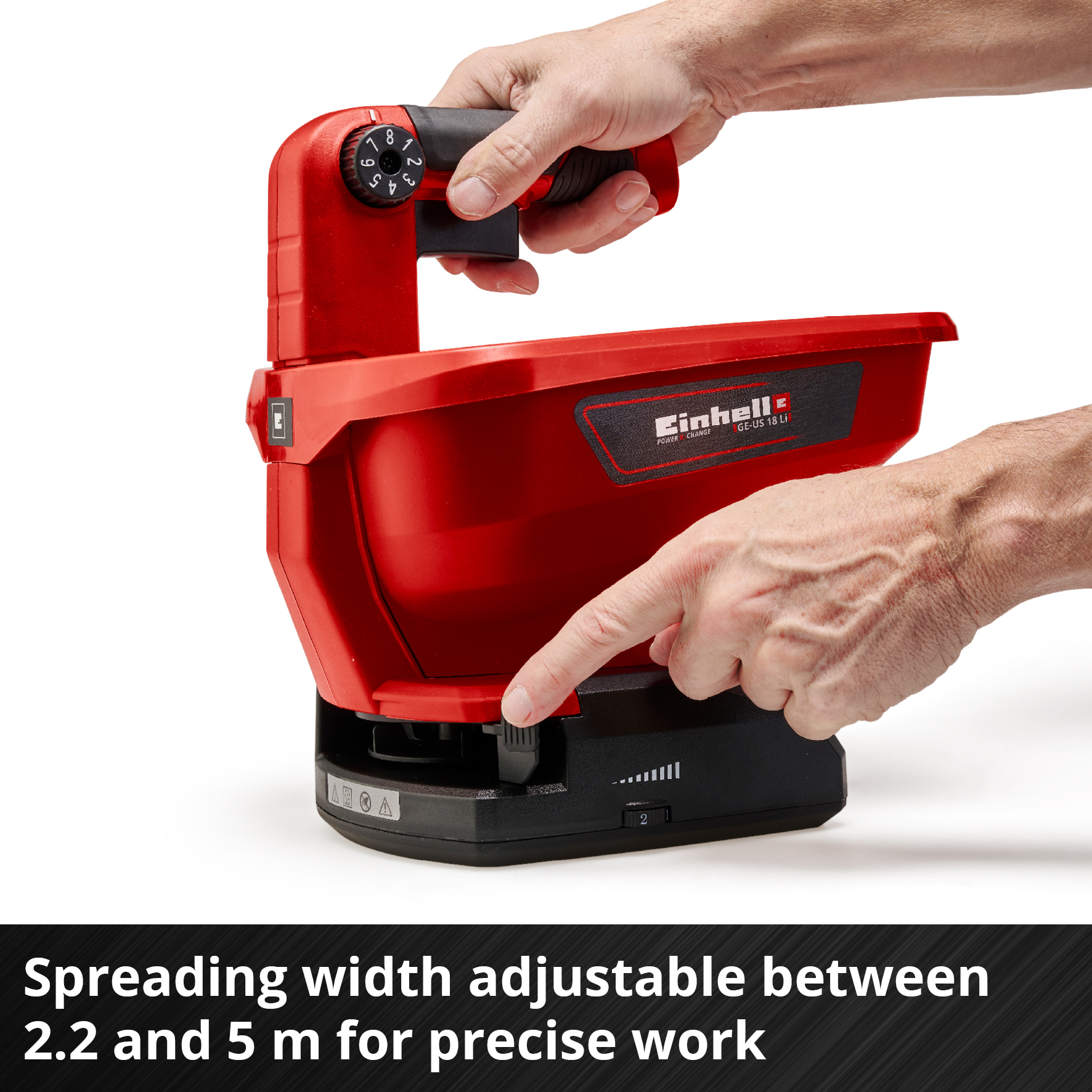 Universalspreder Einhell GE-US 18 Li-Solo uten Batteri