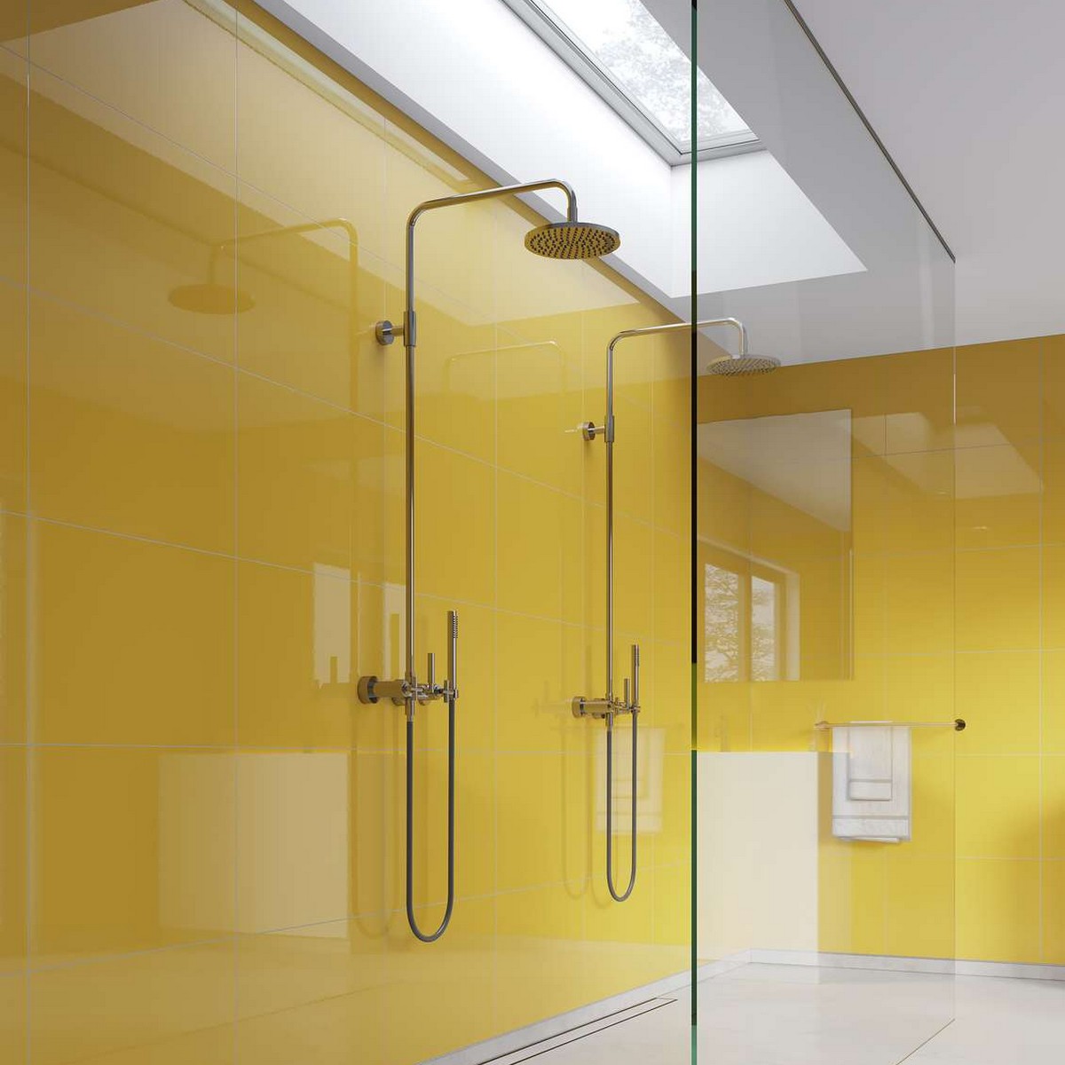 Baderomspanel Fibo 5223-M6040 Yellow