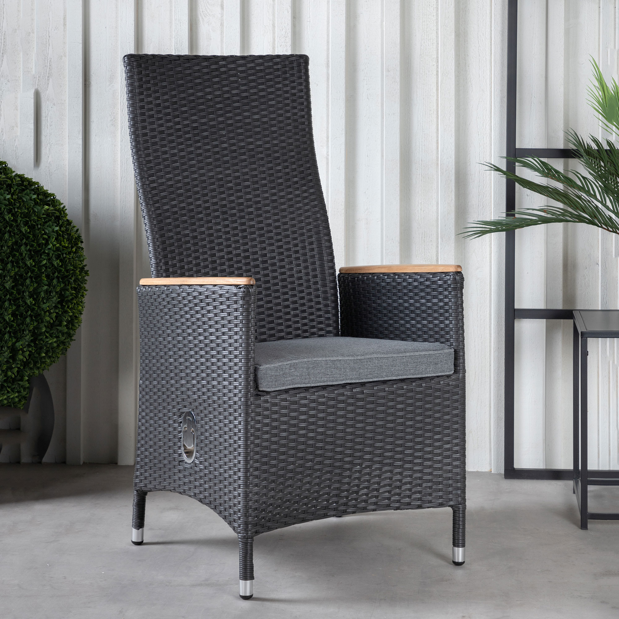 PositionsLenestol Venture Home Padova Sort/Teak