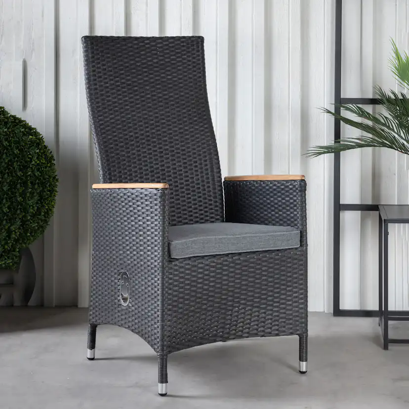 PositionsLenestol Venture Home Padova Sort/Teak