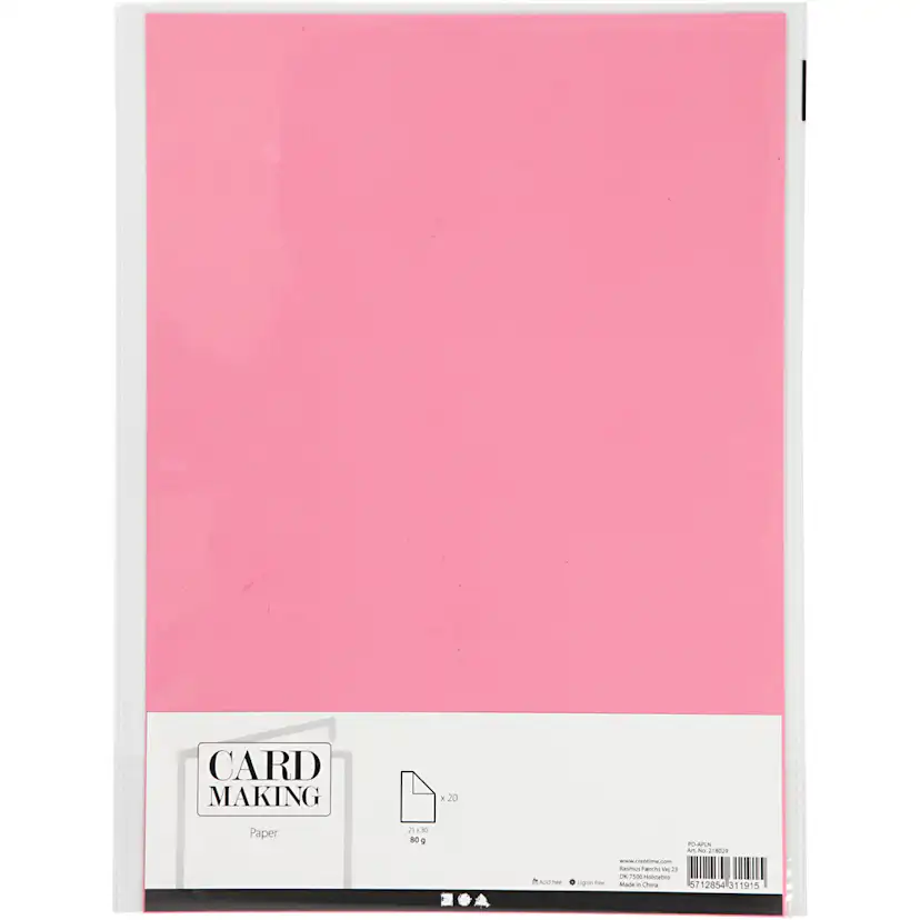 Papir Creativ Company A4 210x297 mm 20 stk/1 Pk