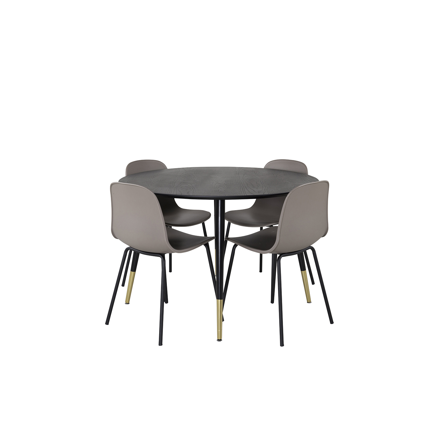 Spisegruppe Venture Home Dipp med 4 Arctic Stoler